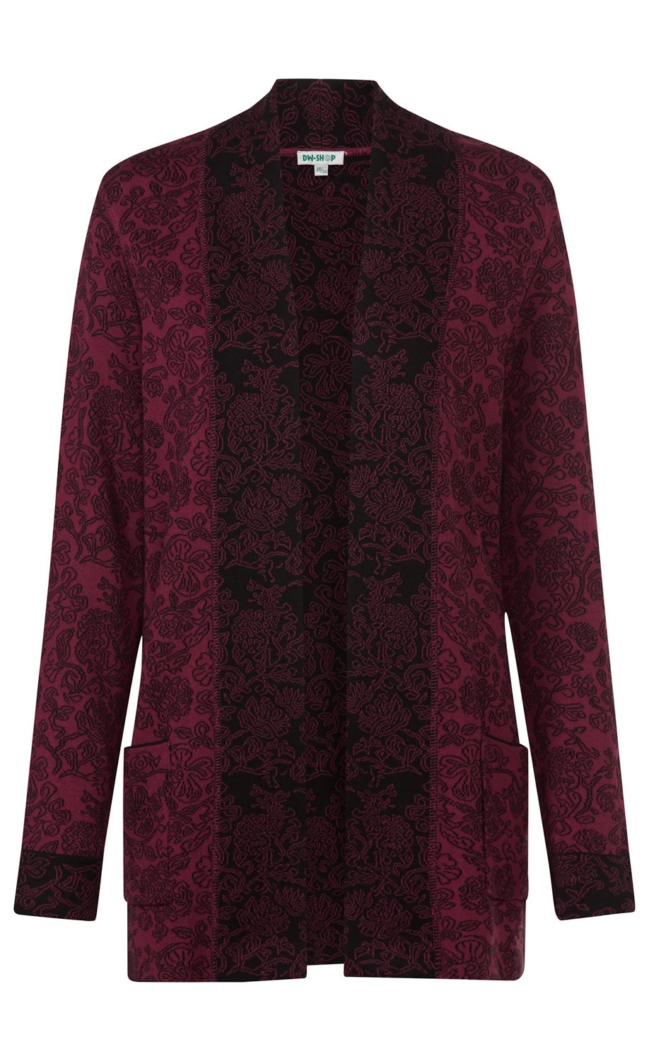 Baumwoll-Strickjacke