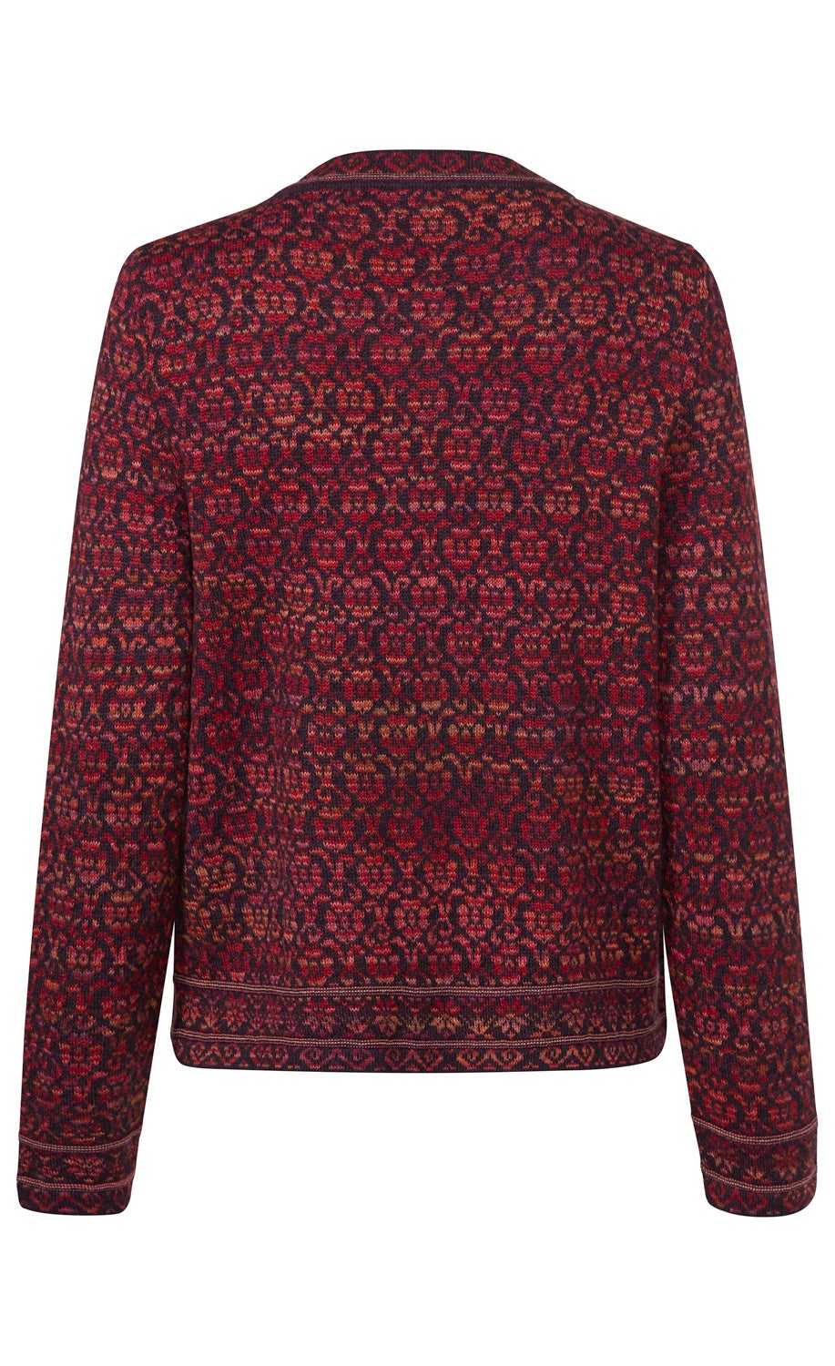 Alpaka-Strickjacke