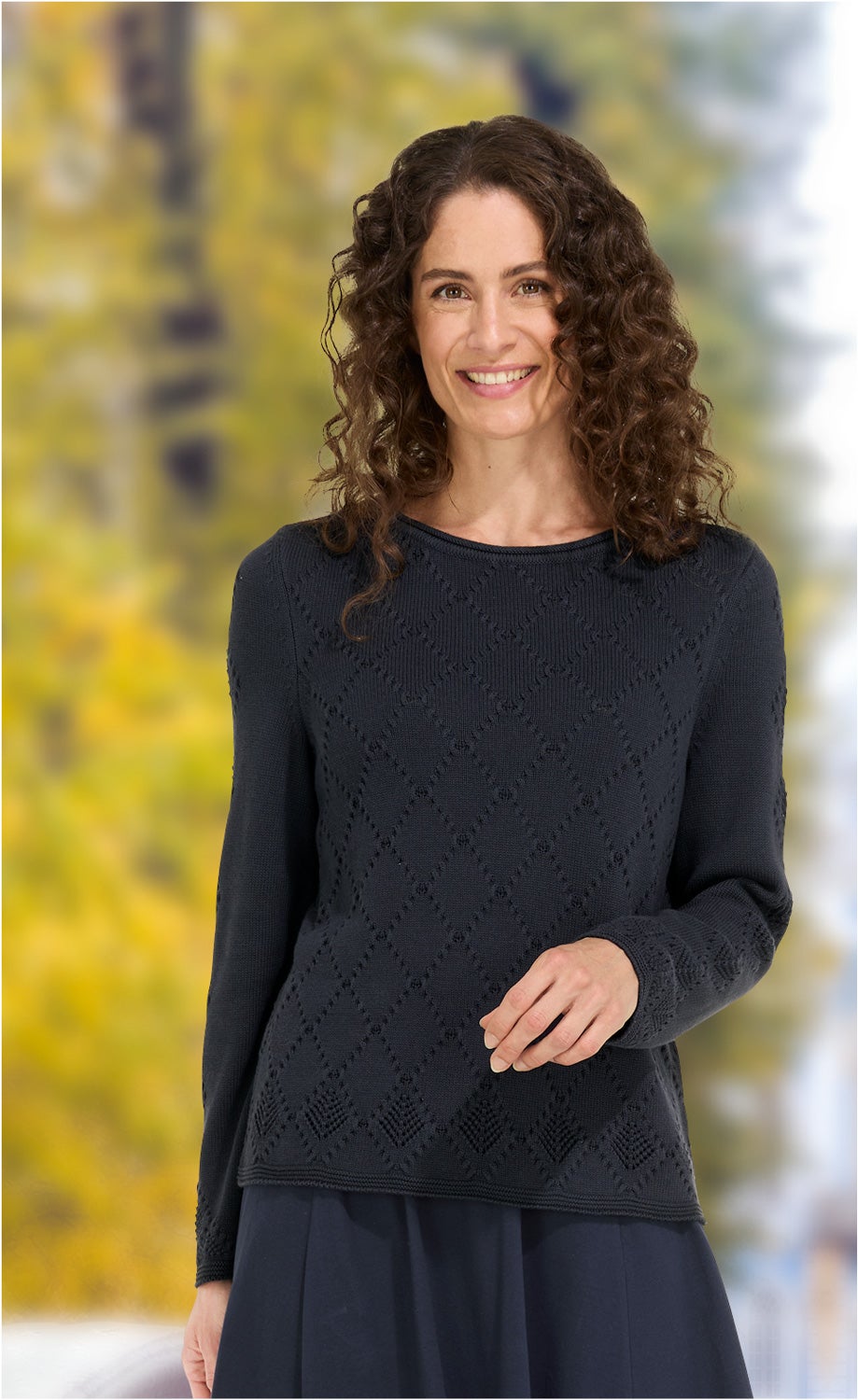 Baumwoll-Mix-Pullover