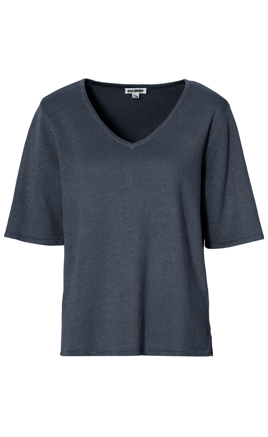 Leinen-Mix-Pullover