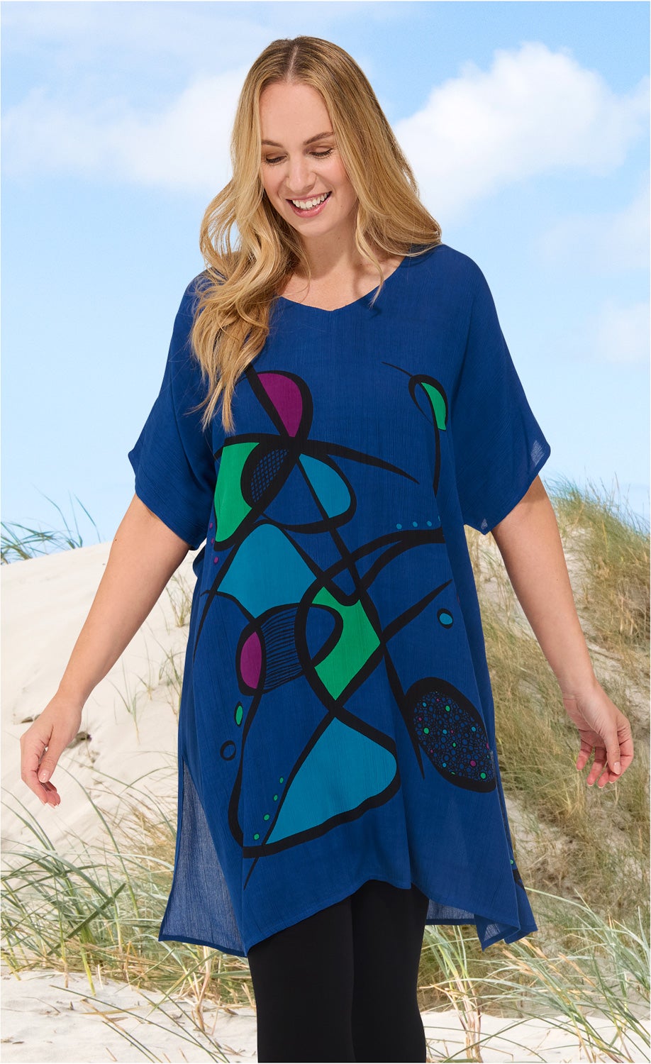 Viskose-Kaftan