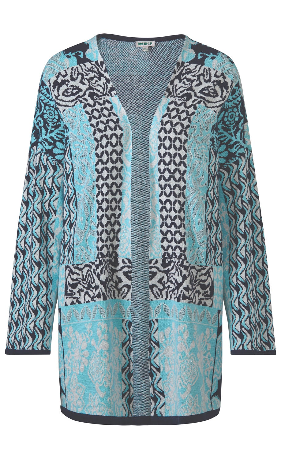 Baumwoll-Strickjacke