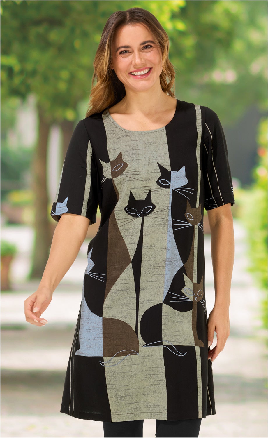 Viskose-Kleid