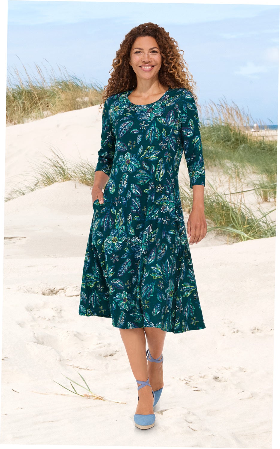 Viskose-Kleid