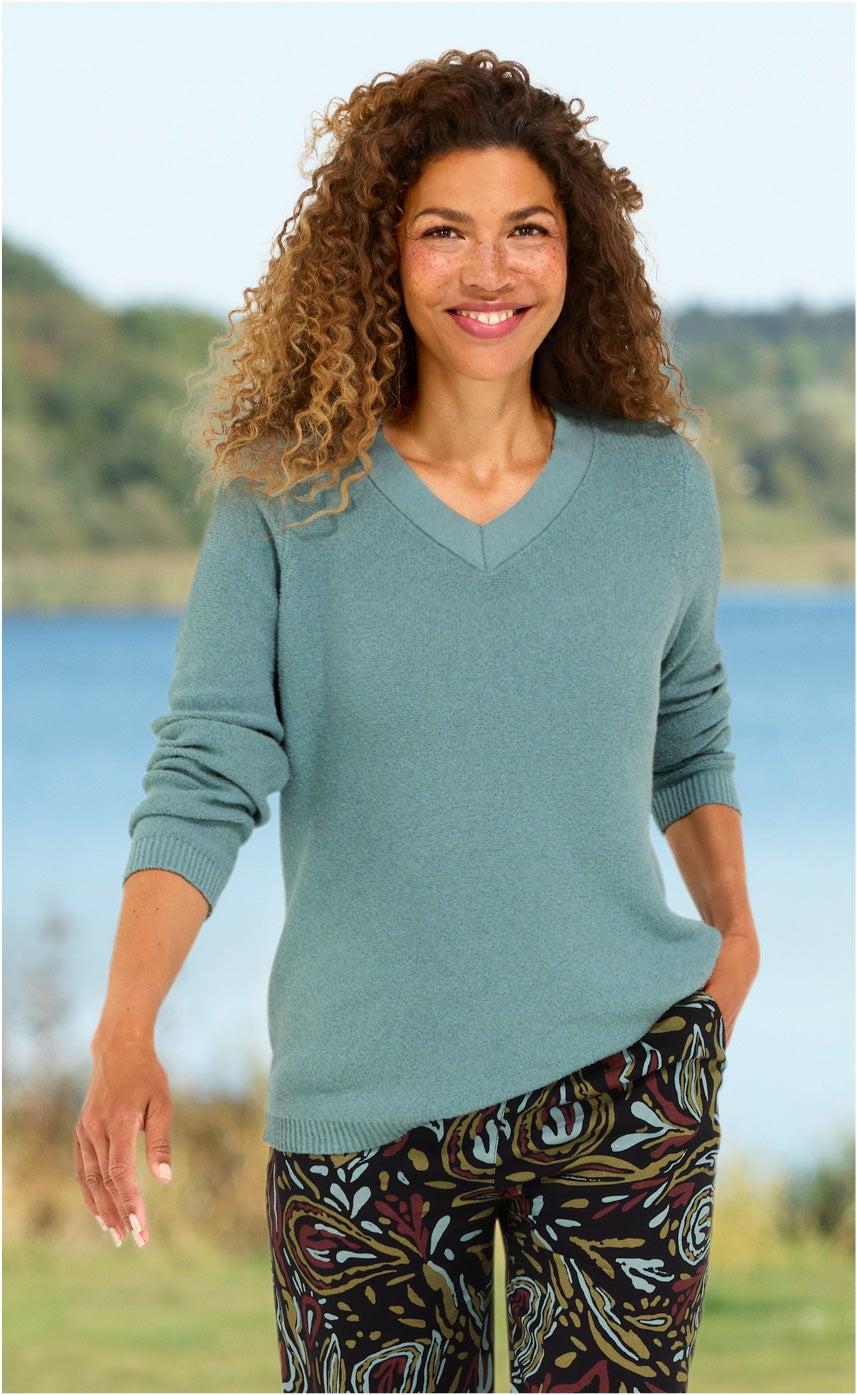 Baumwoll-Pullover
