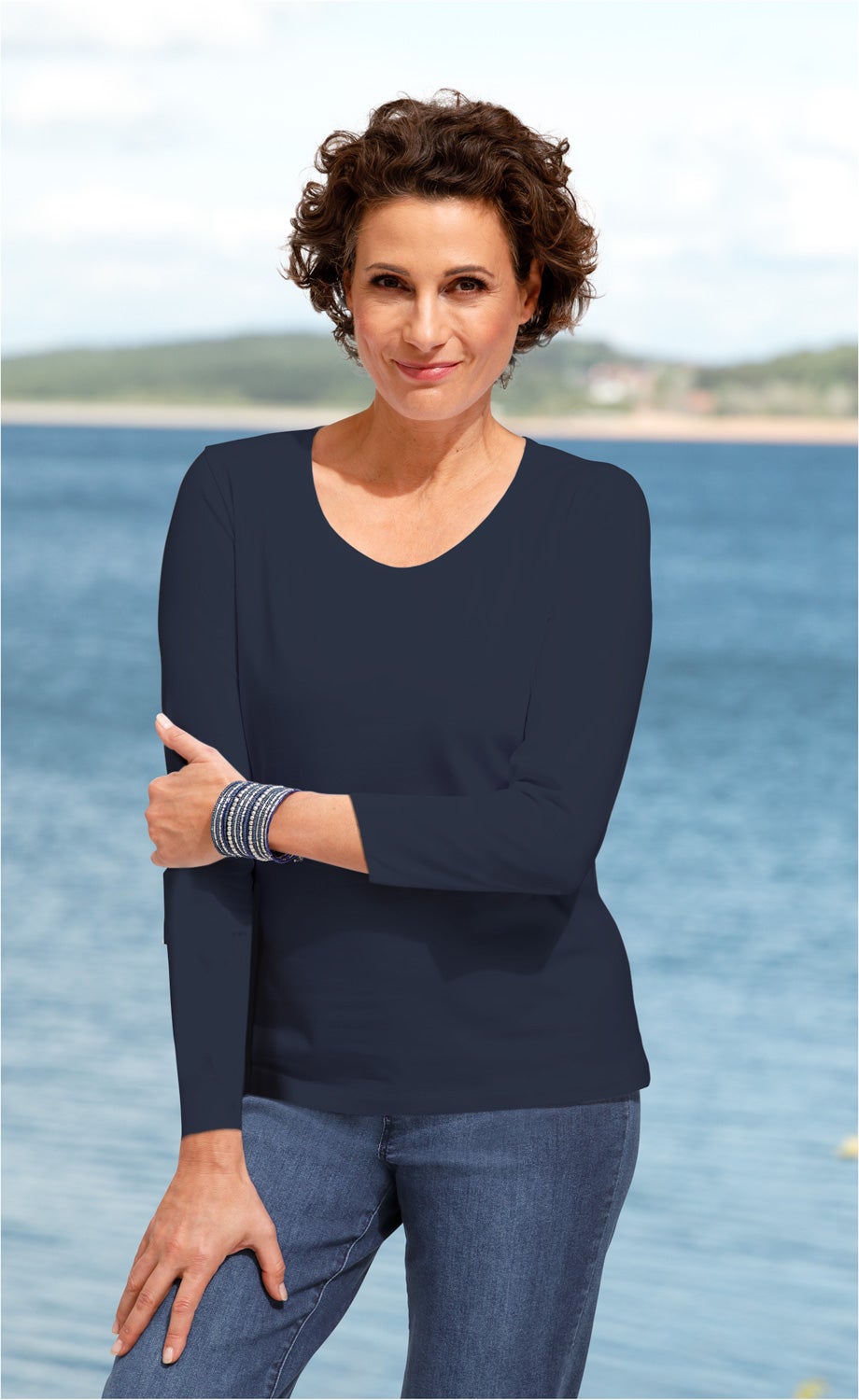 Baumwoll-Mix-Shirt