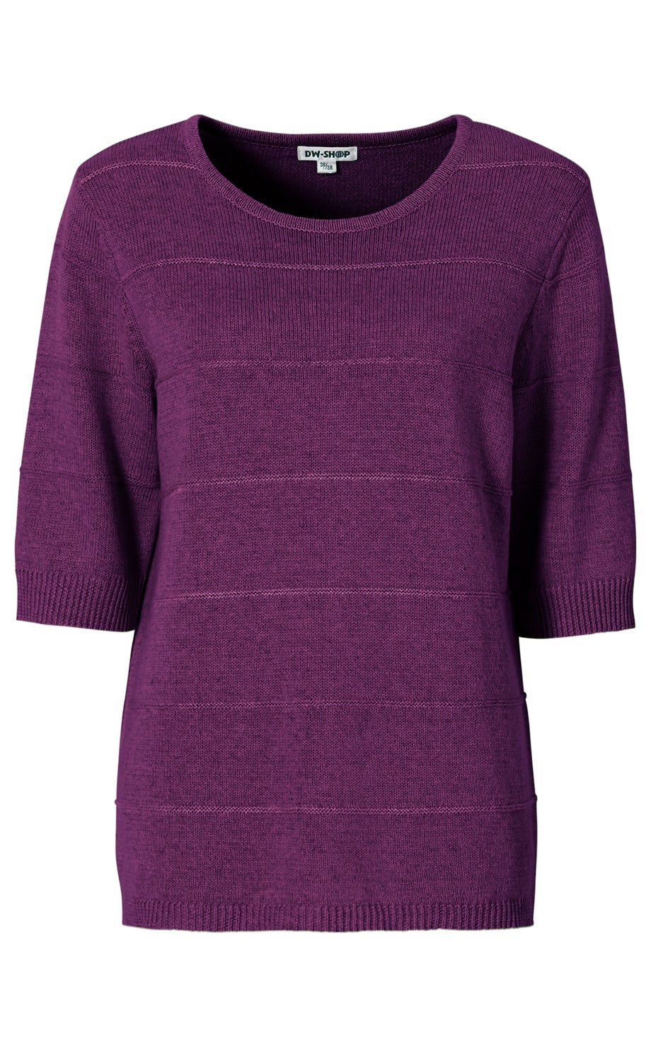 Leinen-Mix-Pullover