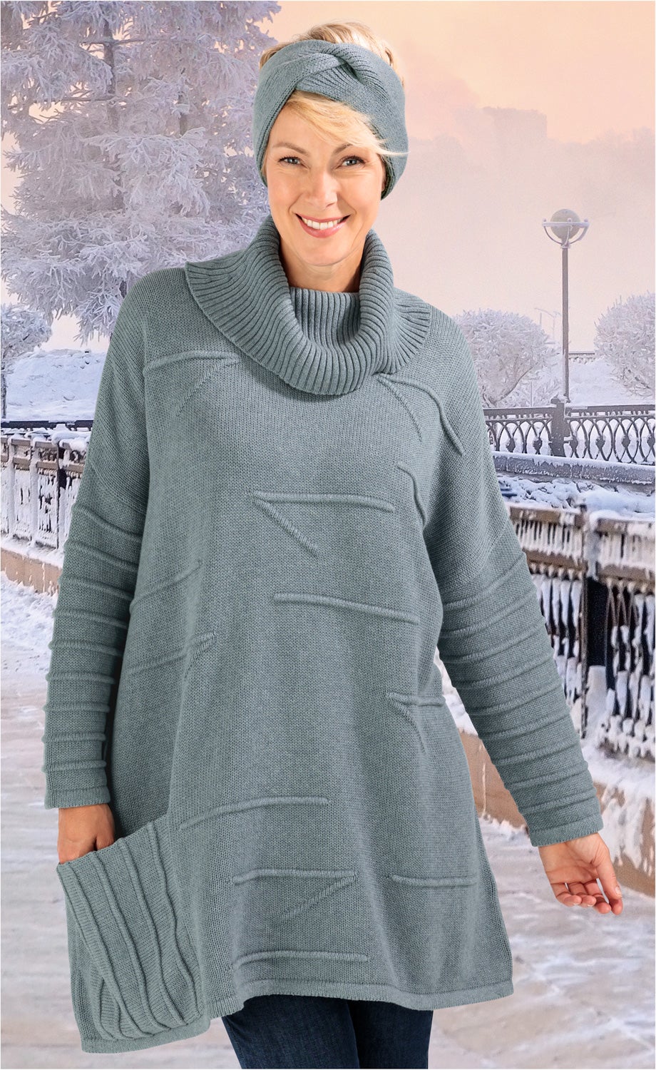 Baumwoll-Mix-Pullover