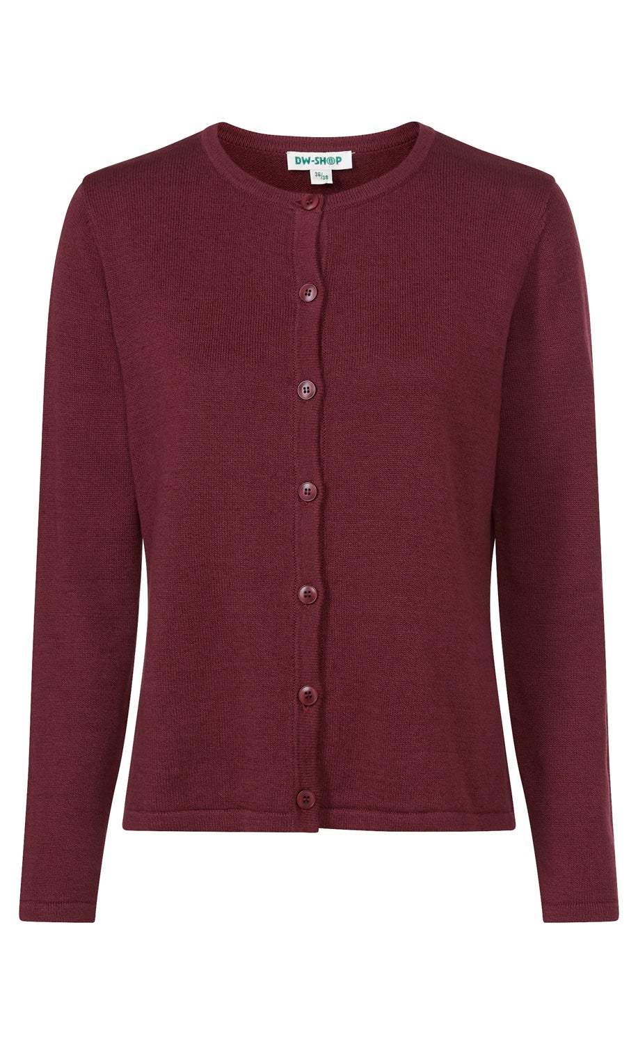 Leinen-Mix-Strickjacke