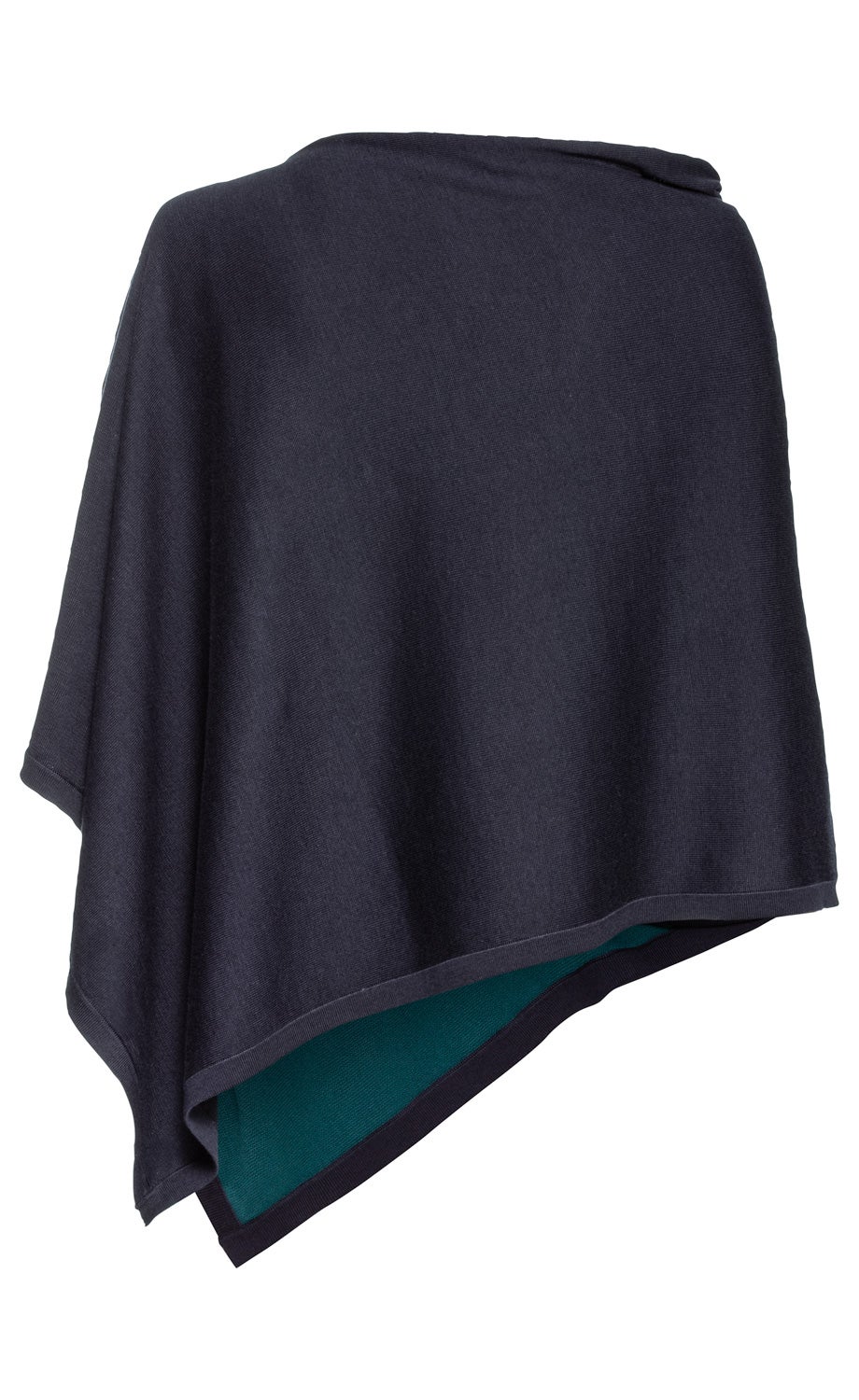 Baumwoll-Mix-Poncho