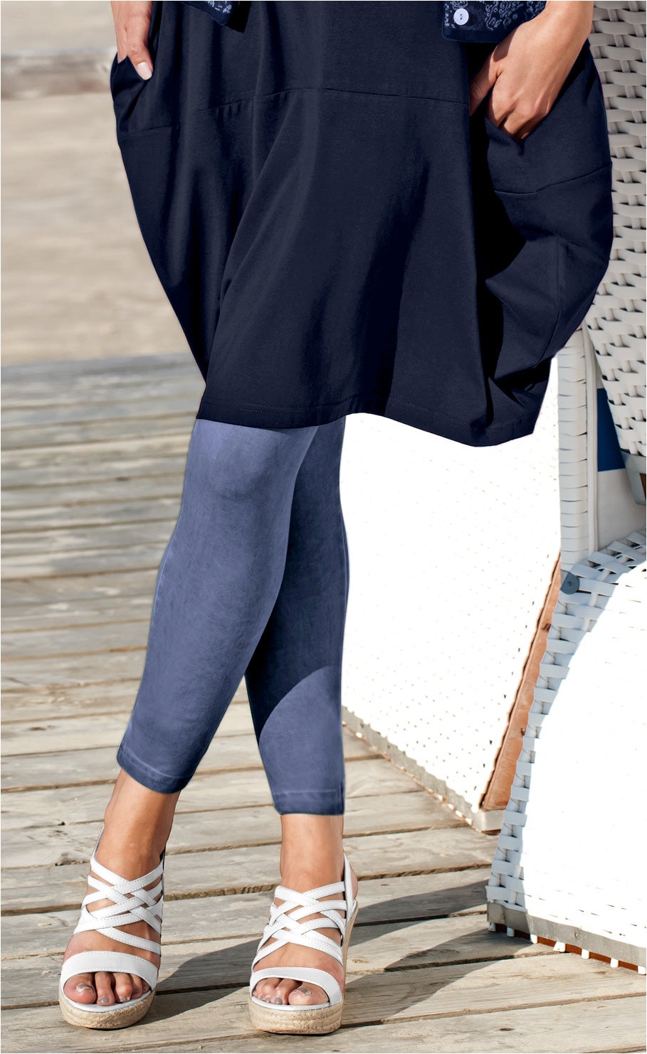 Baumwoll-Mix-Leggings