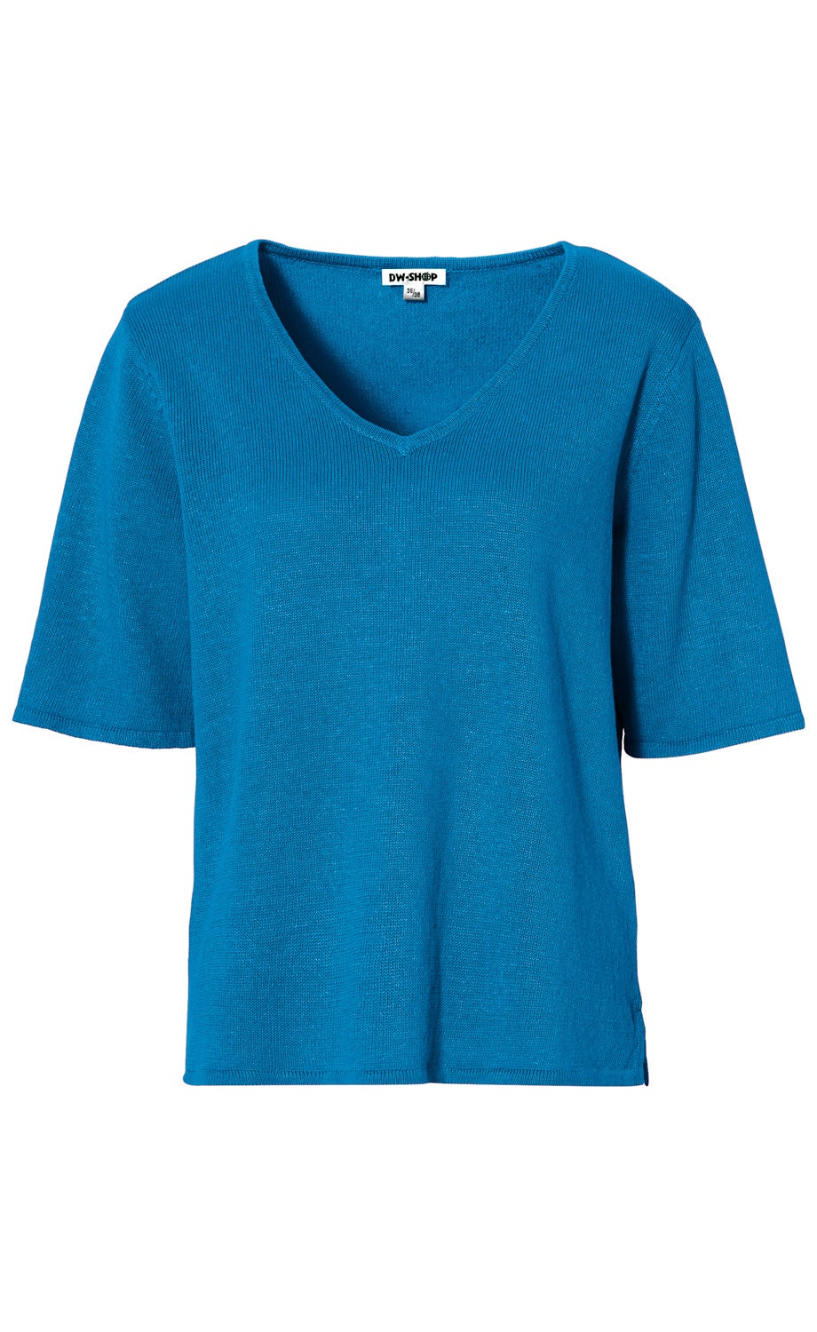 Leinen-Mix-Pullover