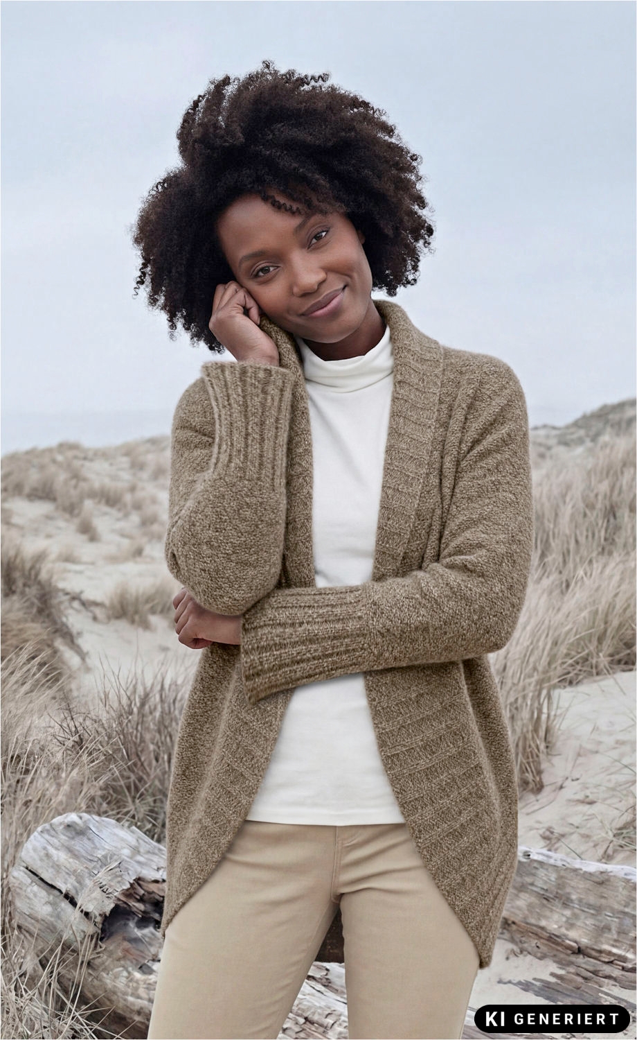 Merino-Mix-Strickjacke