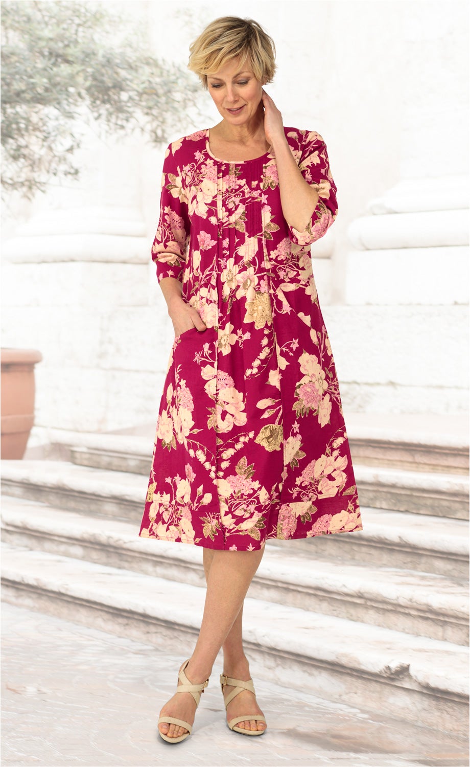 Baumwoll-Mix-Kleid