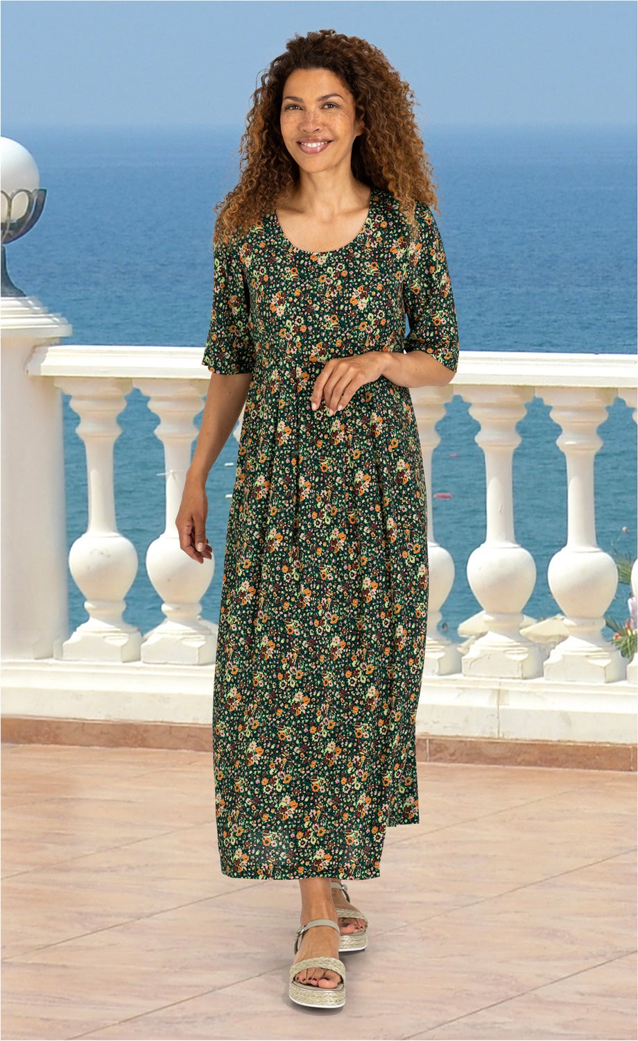 Viskose-Kleid