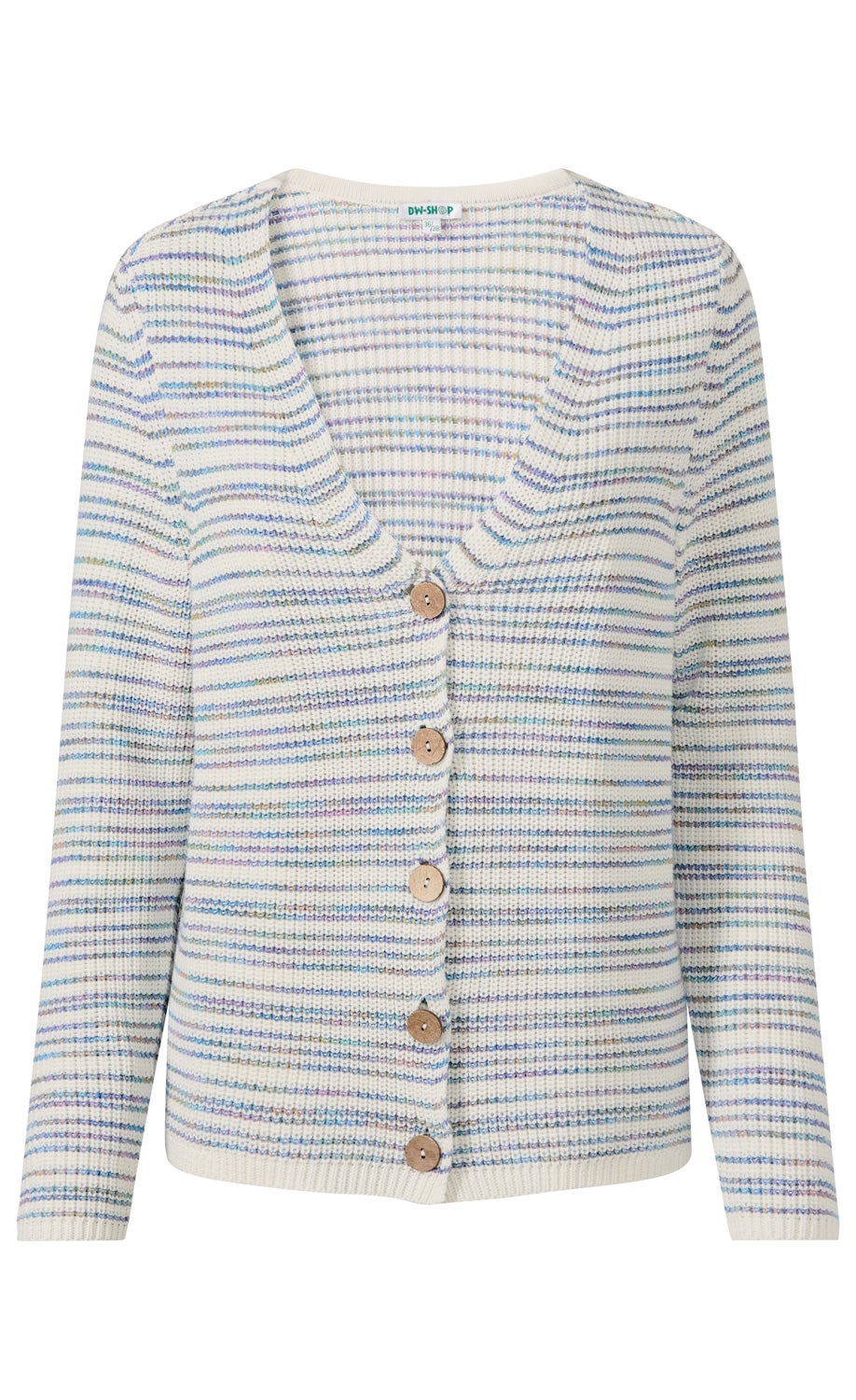Baumwoll-Strickjacke