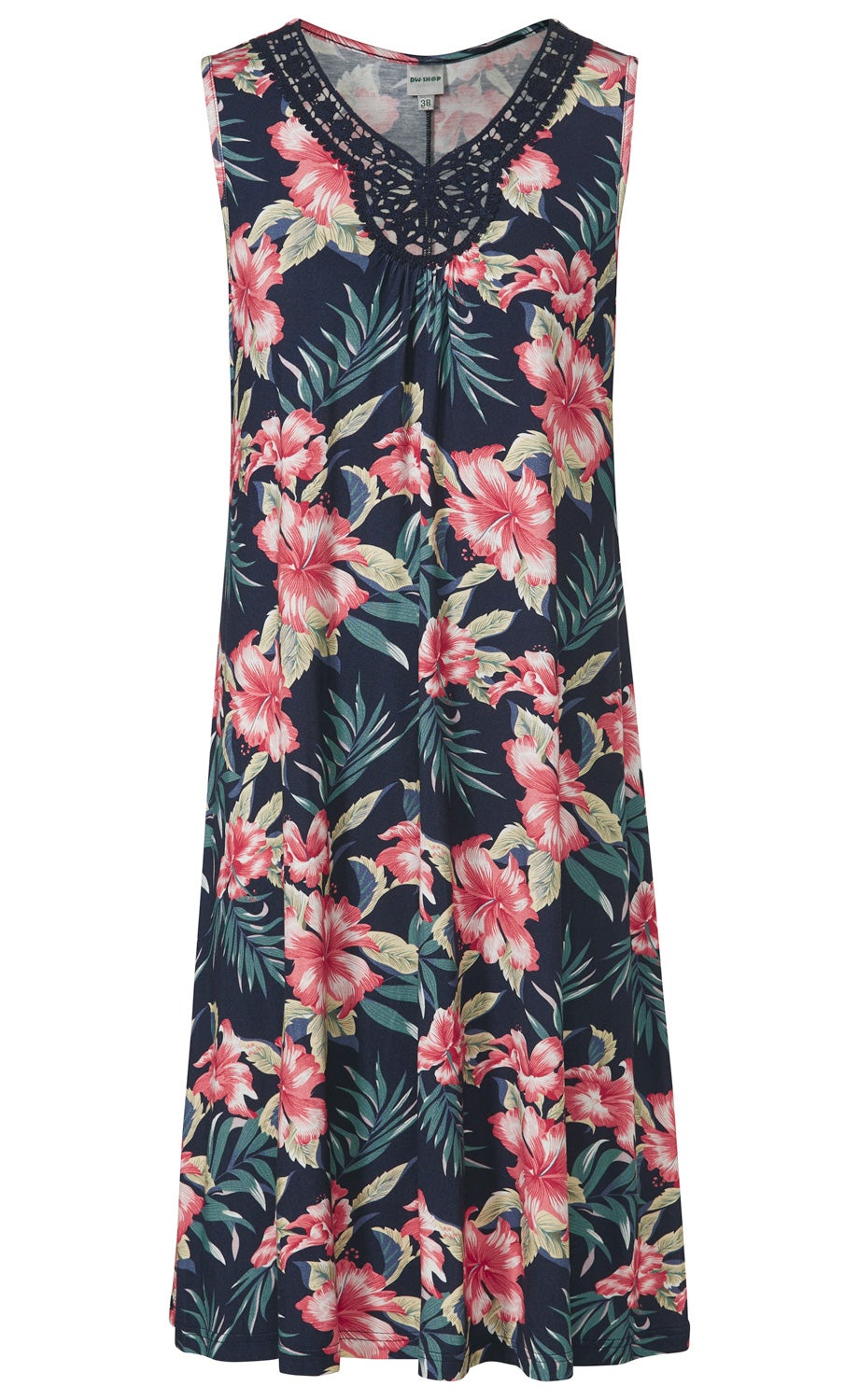 Viskose-Mix-Kleid