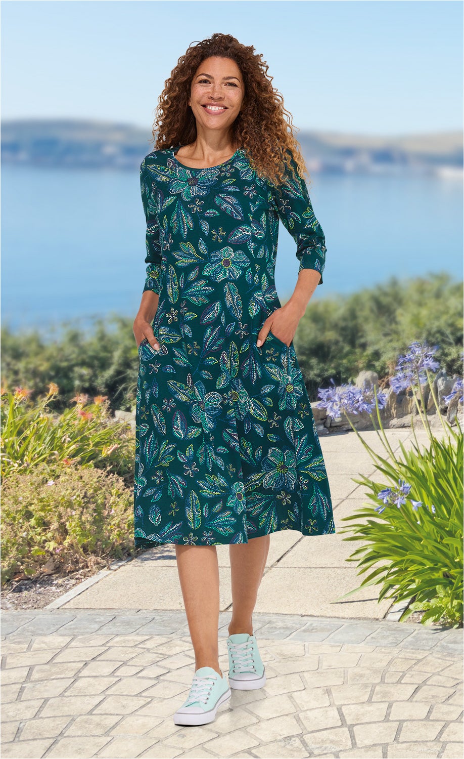 Viskose-Kleid