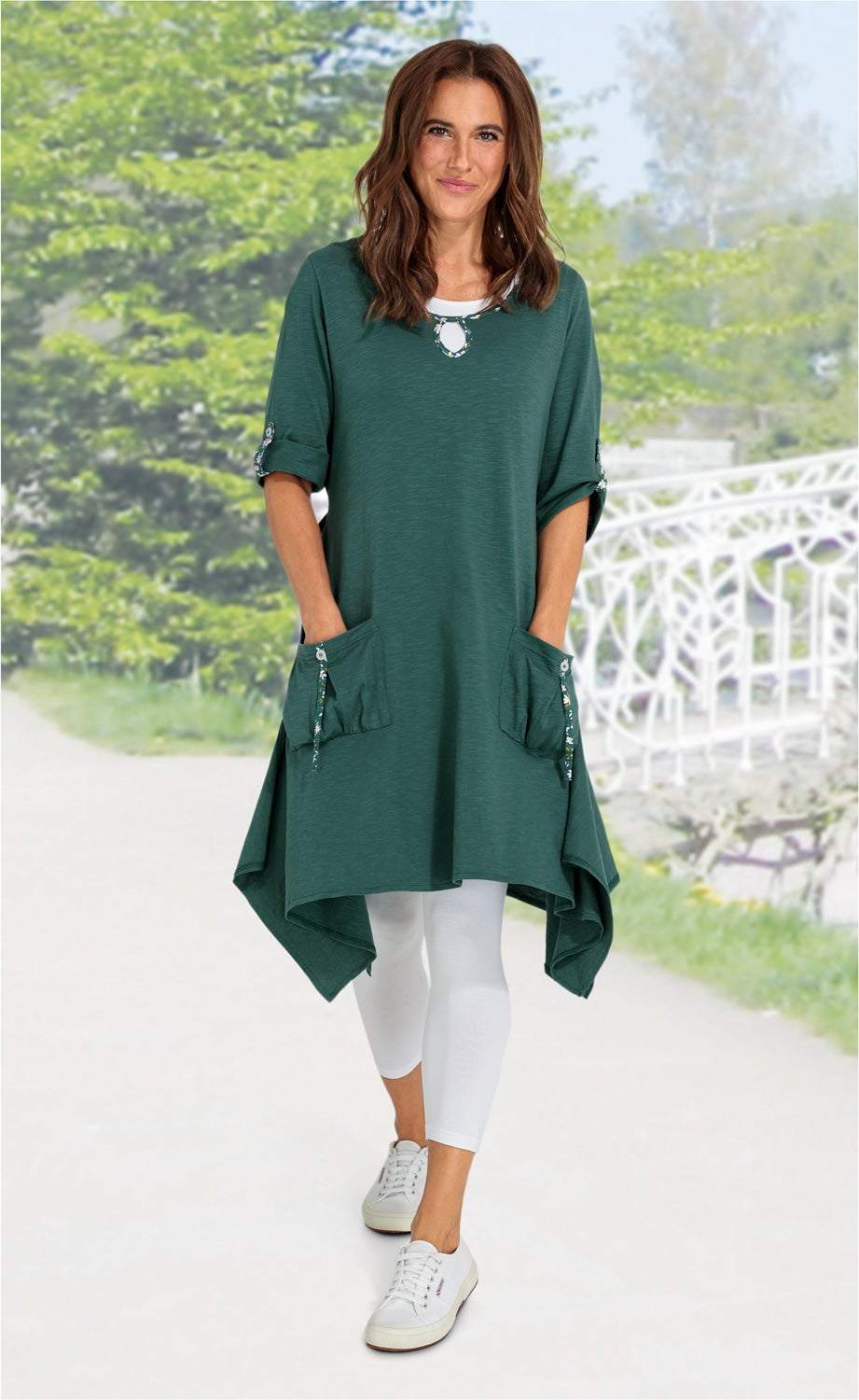 Baumwoll-Kleid
