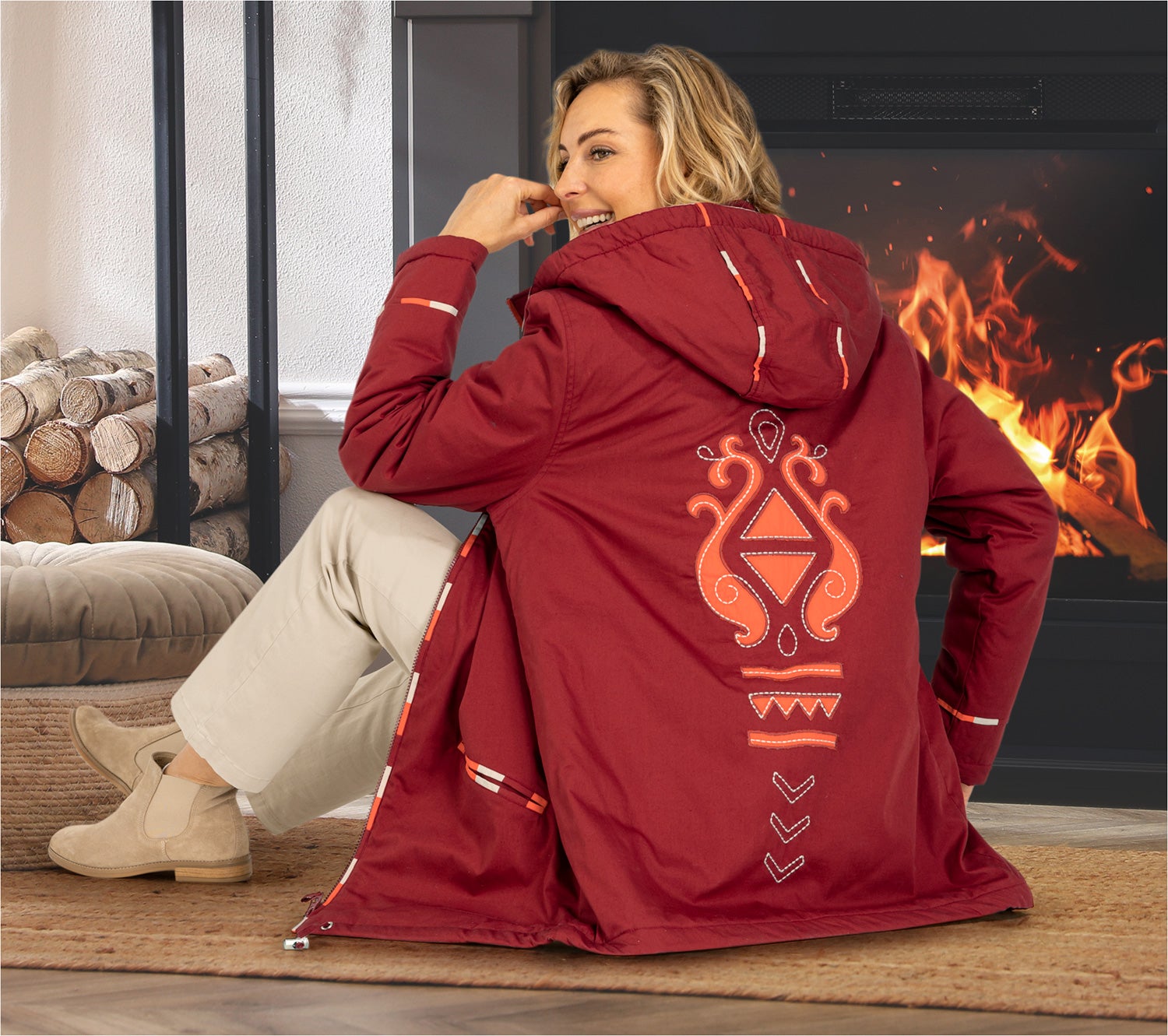 Baumwoll-Jacke