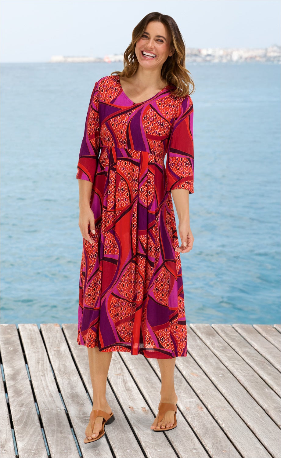 Viskose-Kleid