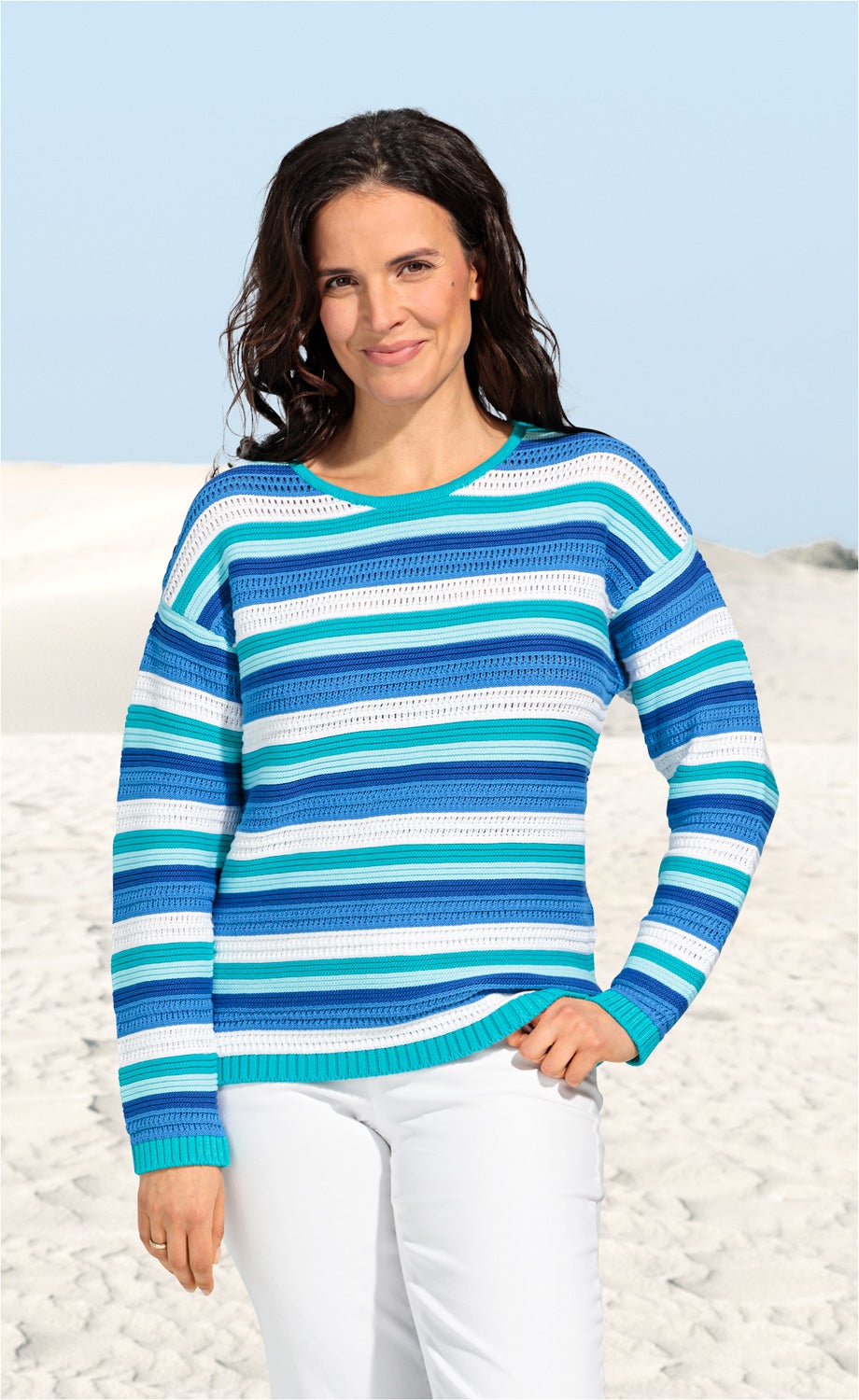 Baumwoll-Pullover