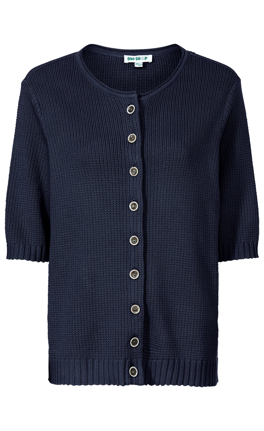 Baumwoll-Strickjacke