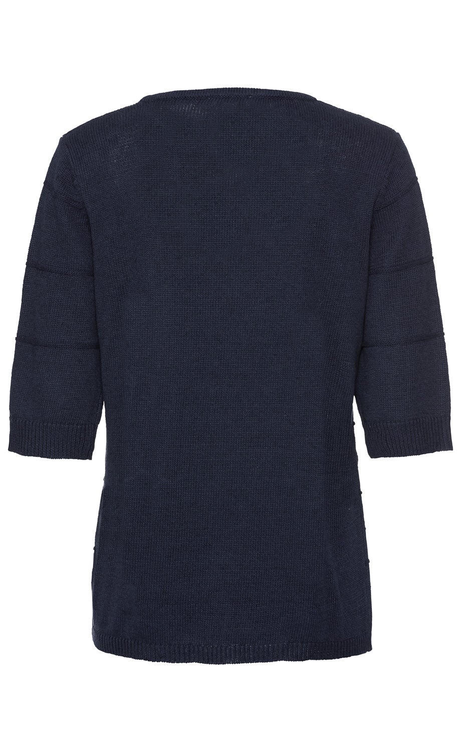 Leinen-Mix-Pullover