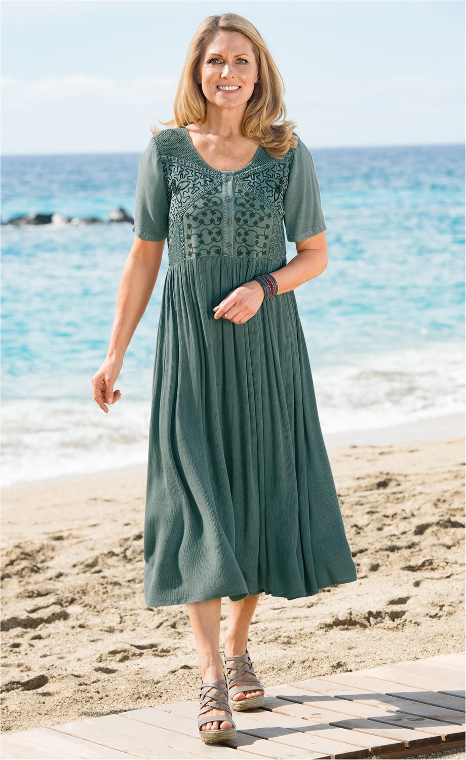 Viskose-Kleid