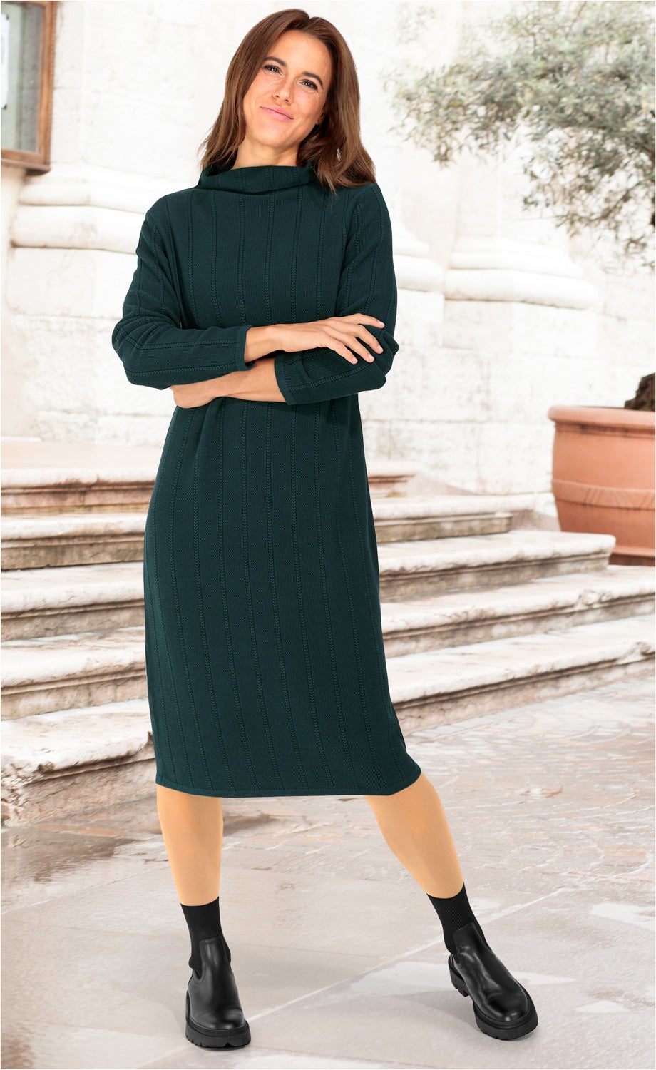 Baumwoll-Mix-Kleid