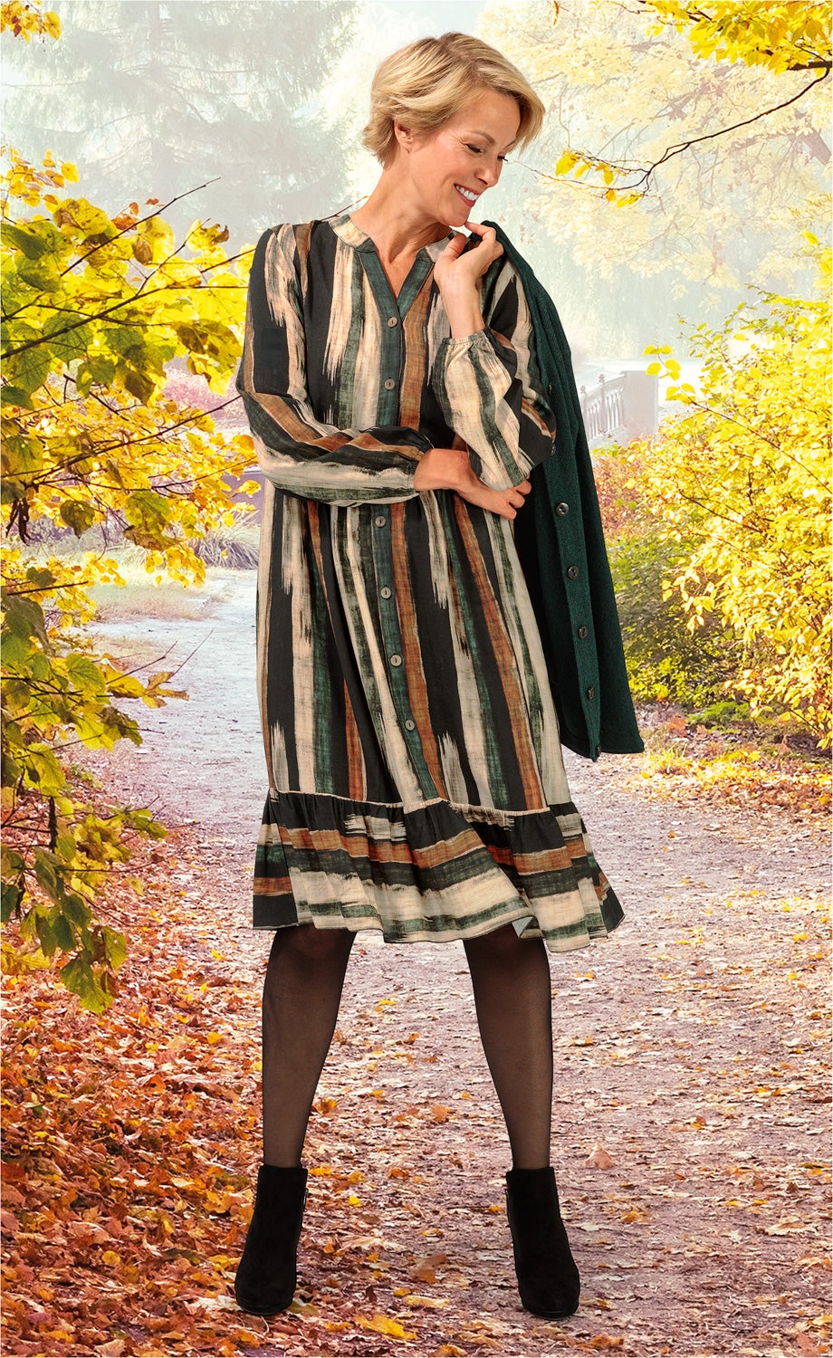 Viskose-Kleid