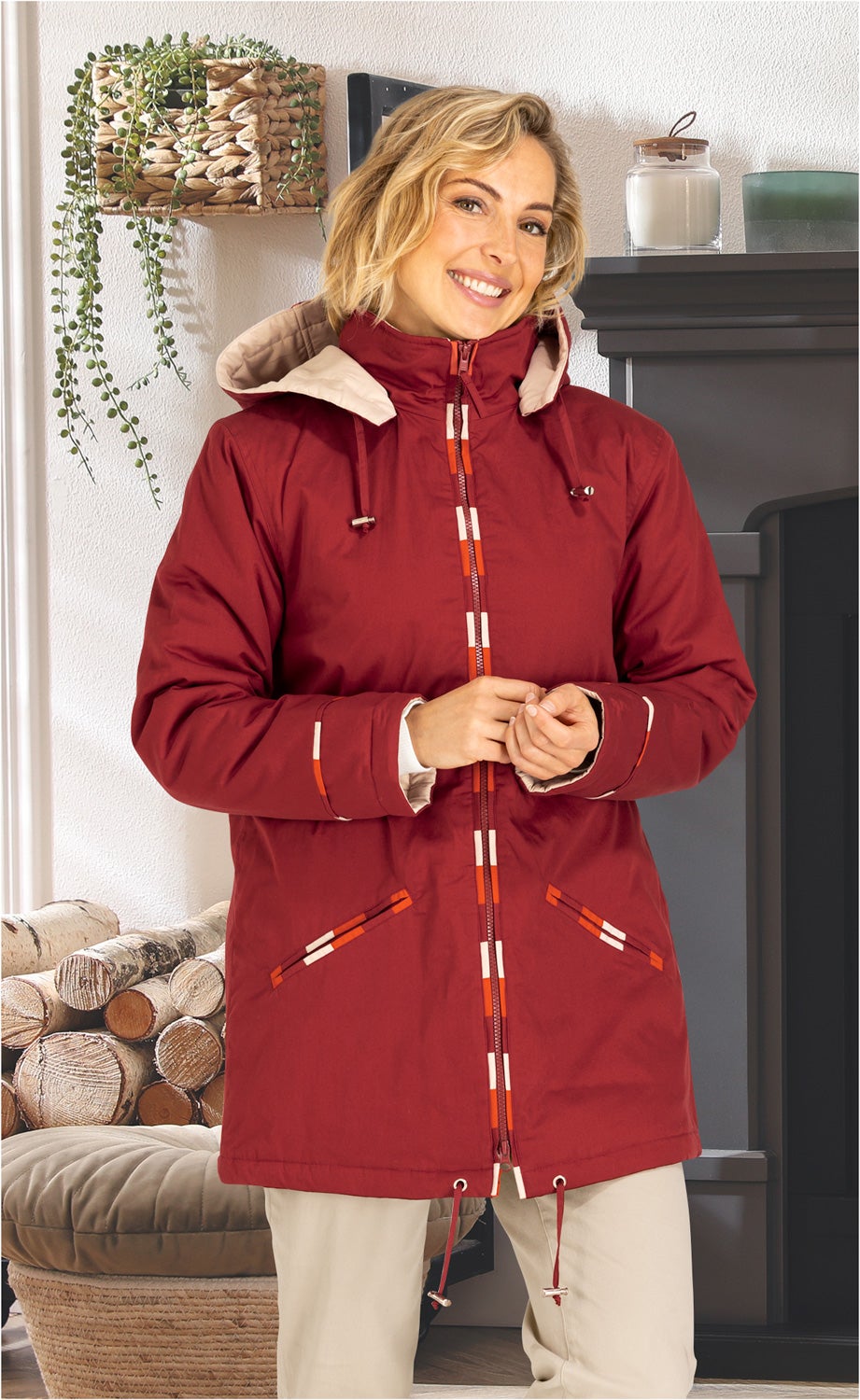 Baumwoll-Jacke