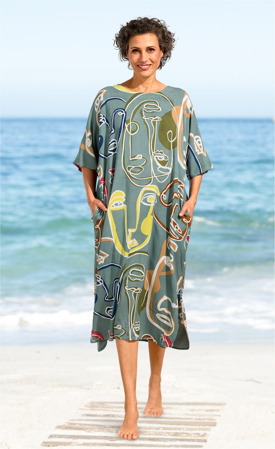 Viskose-Kaftan