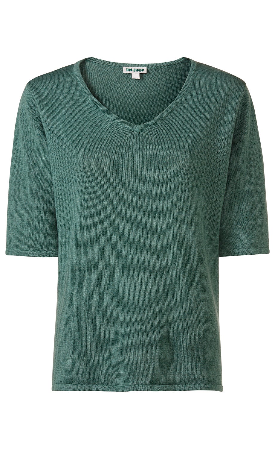 Leinen-Mix-Pullover