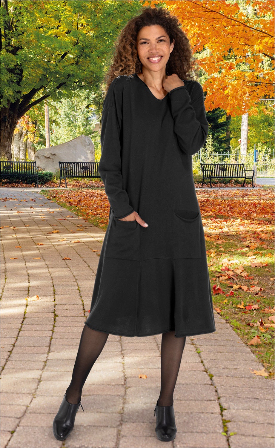 Baumwoll-Mix-Kleid
