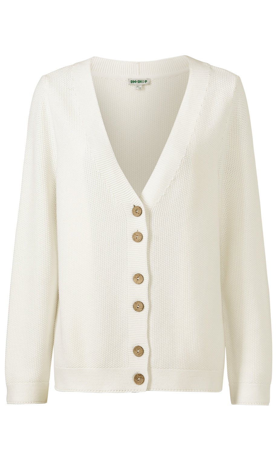 Baumwoll-Strickjacke