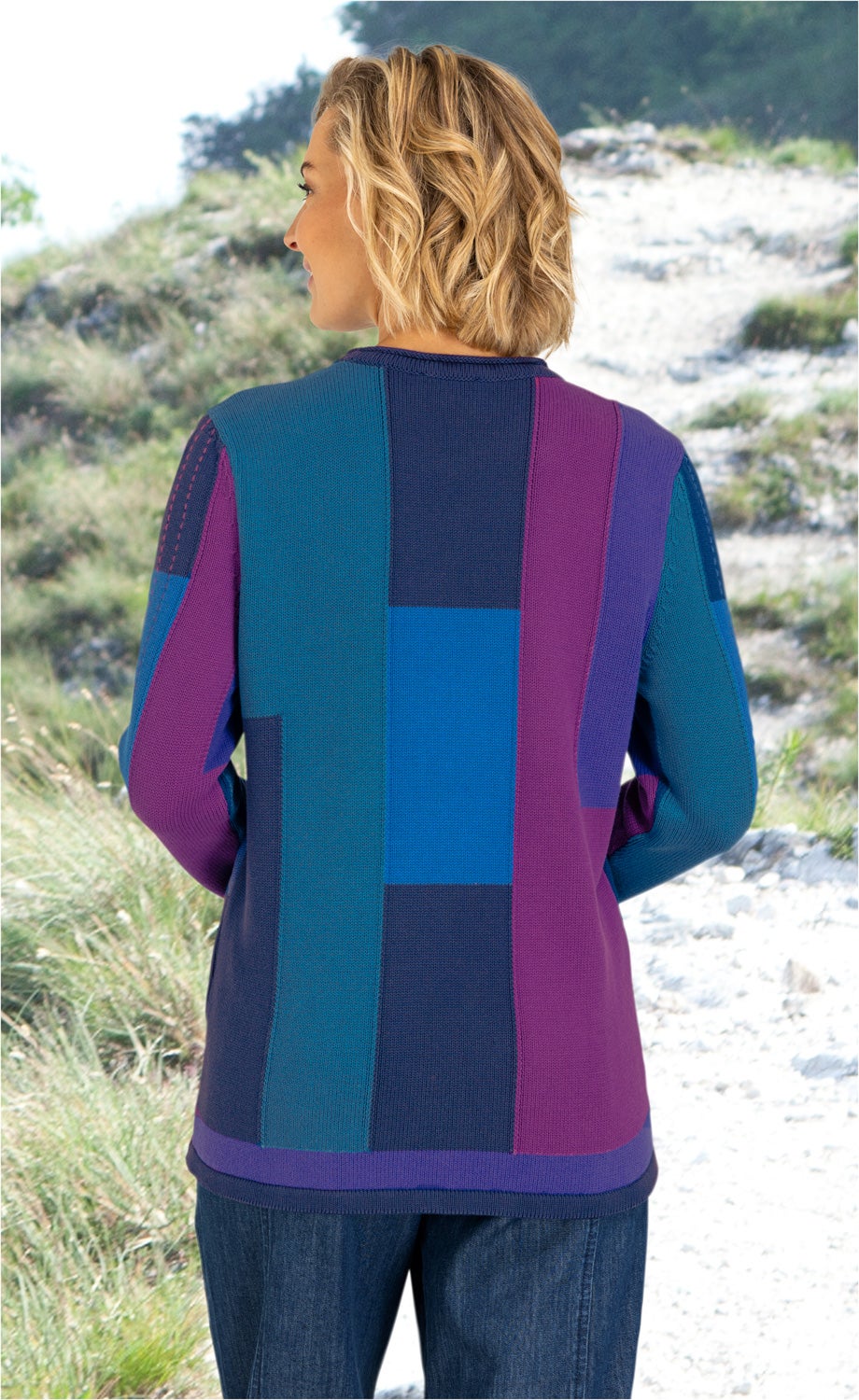 Baumwoll-Pullover