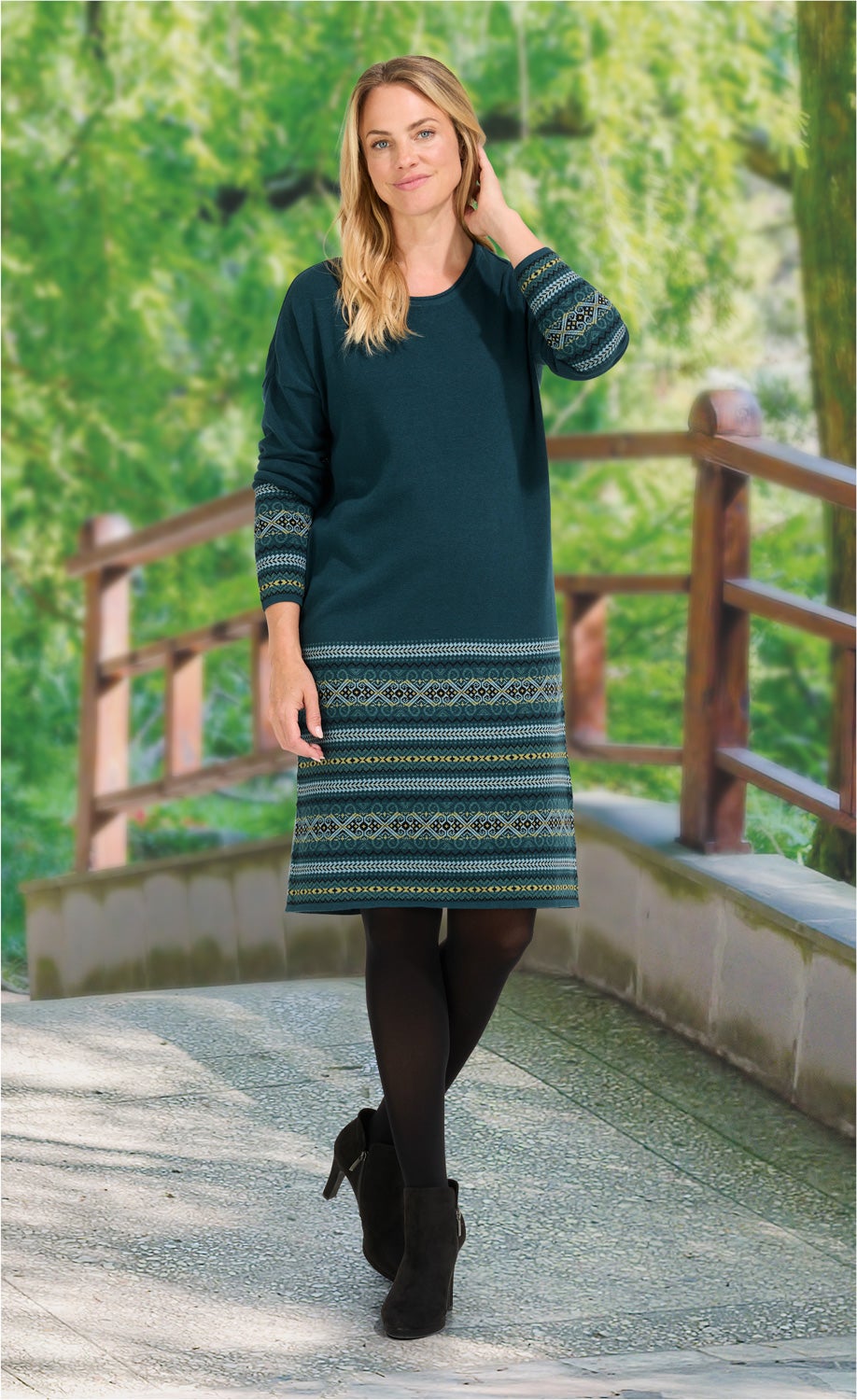Baumwoll-Mix-Kleid