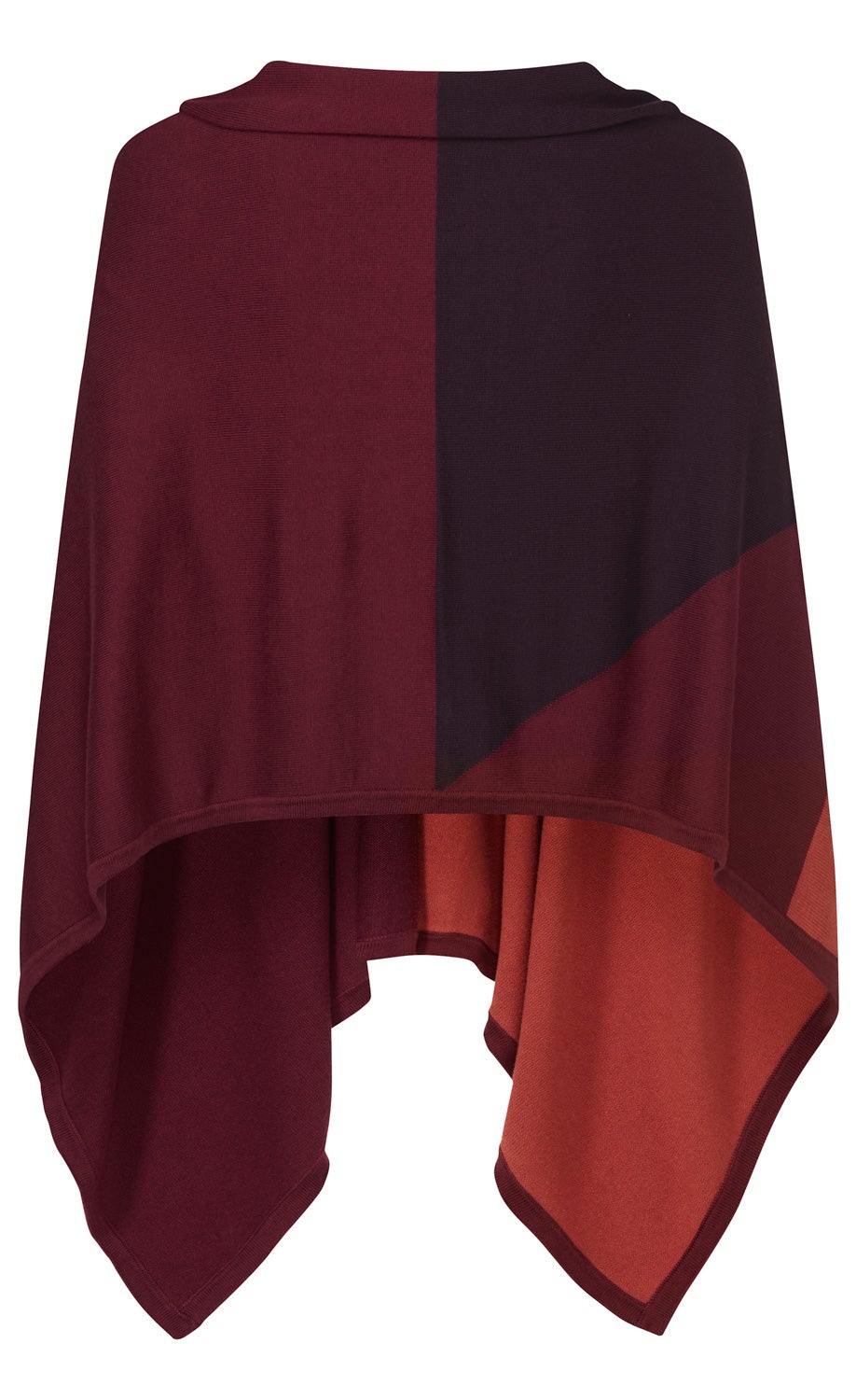 Baumwoll-Mix-Poncho