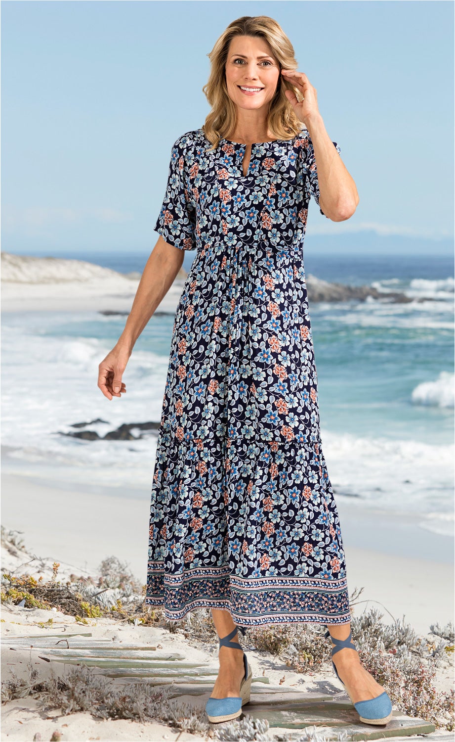 Viskose-Kleid