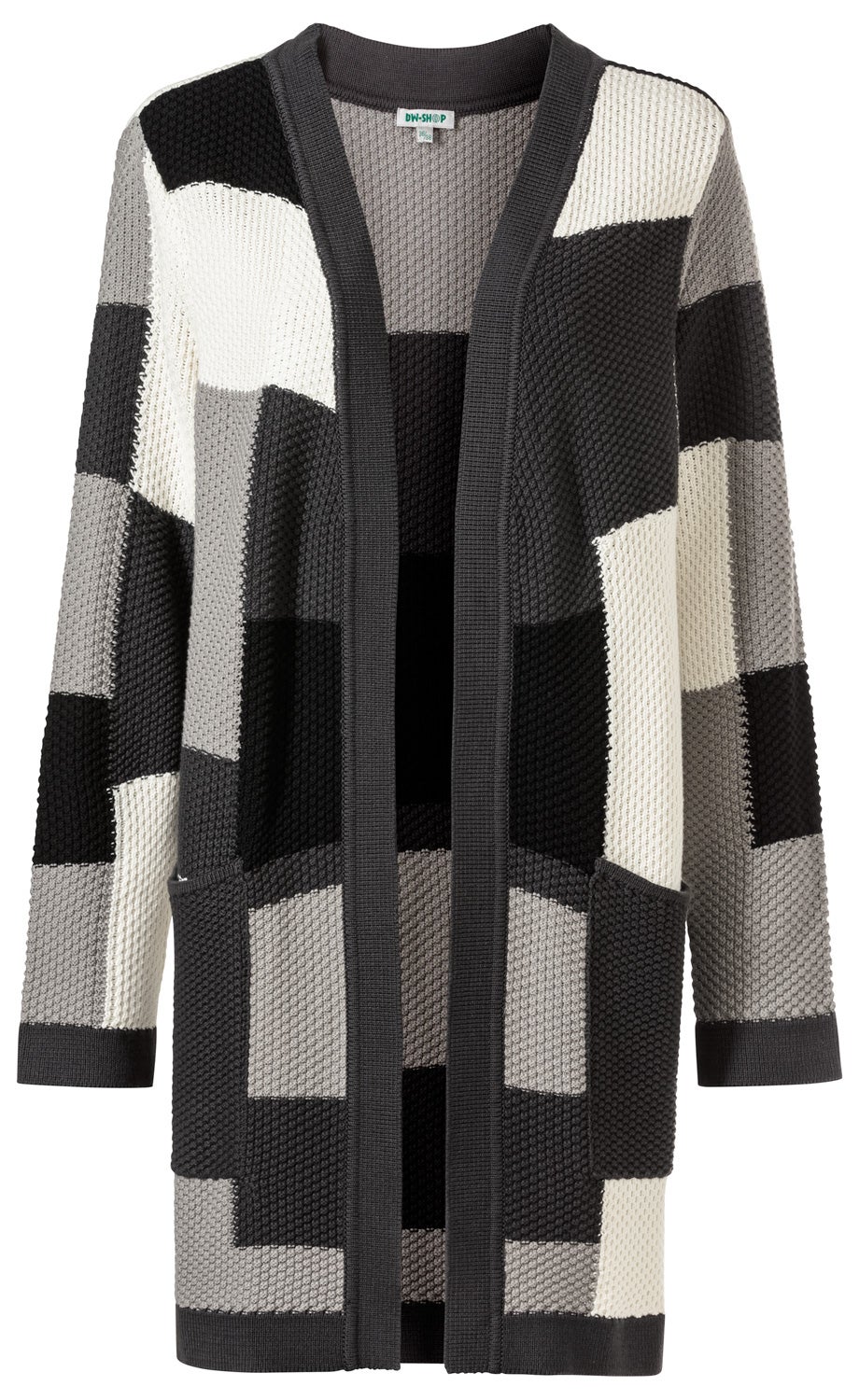 Baumwoll-Strickjacke