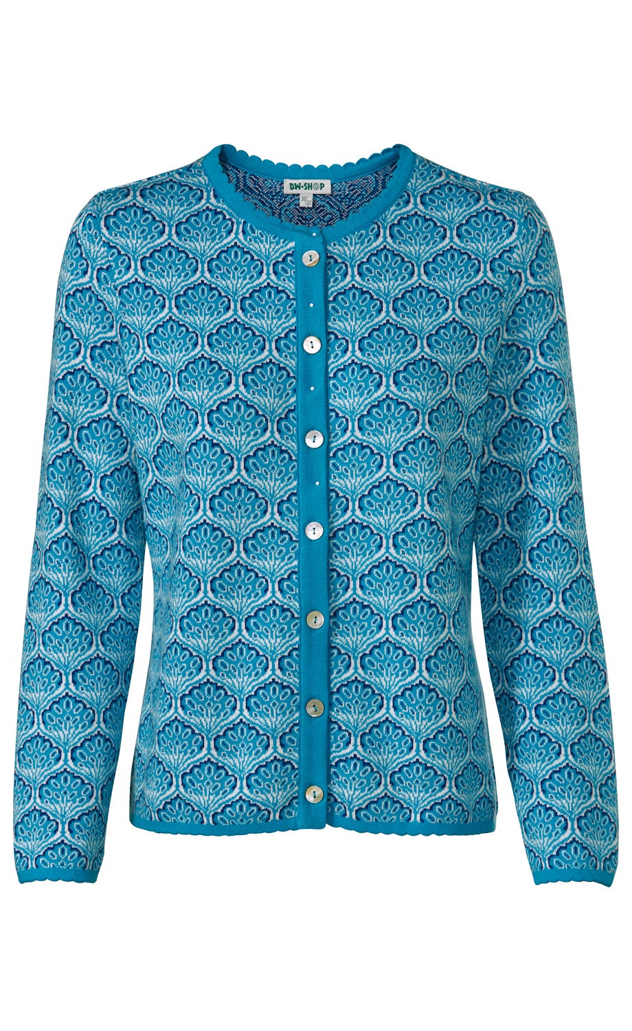 Baumwoll-Strickjacke