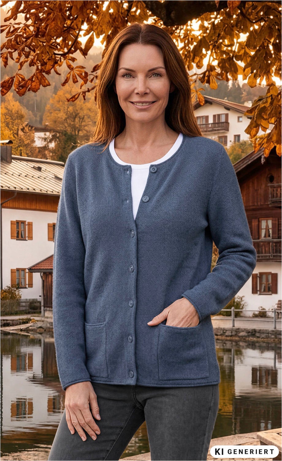Woll-Mix-Strickjacke
