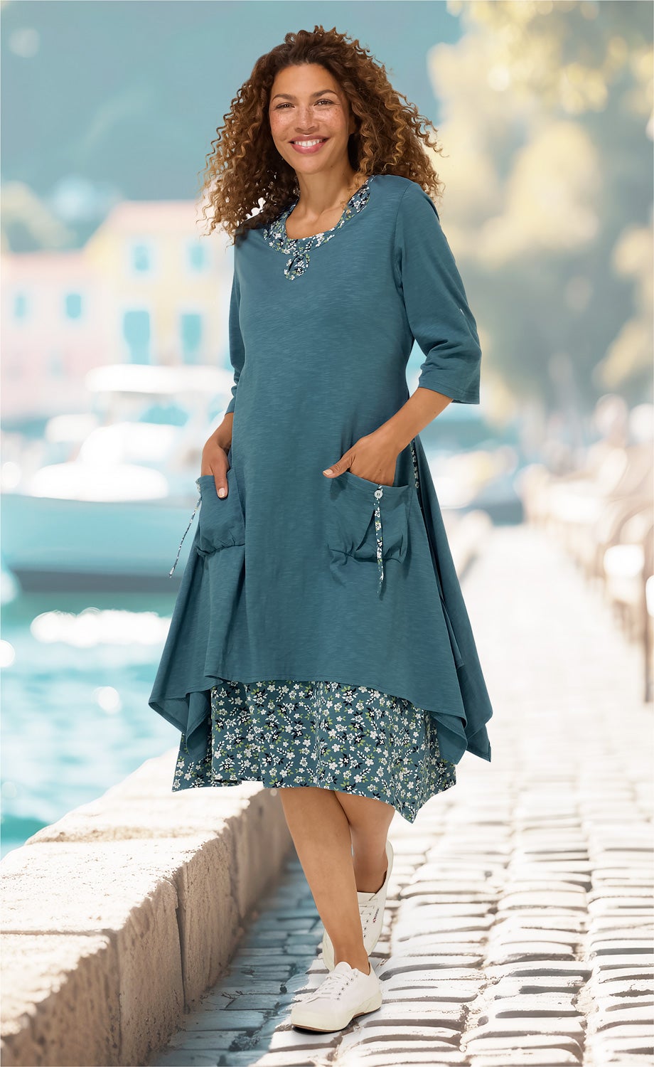 Baumwoll-Kleid