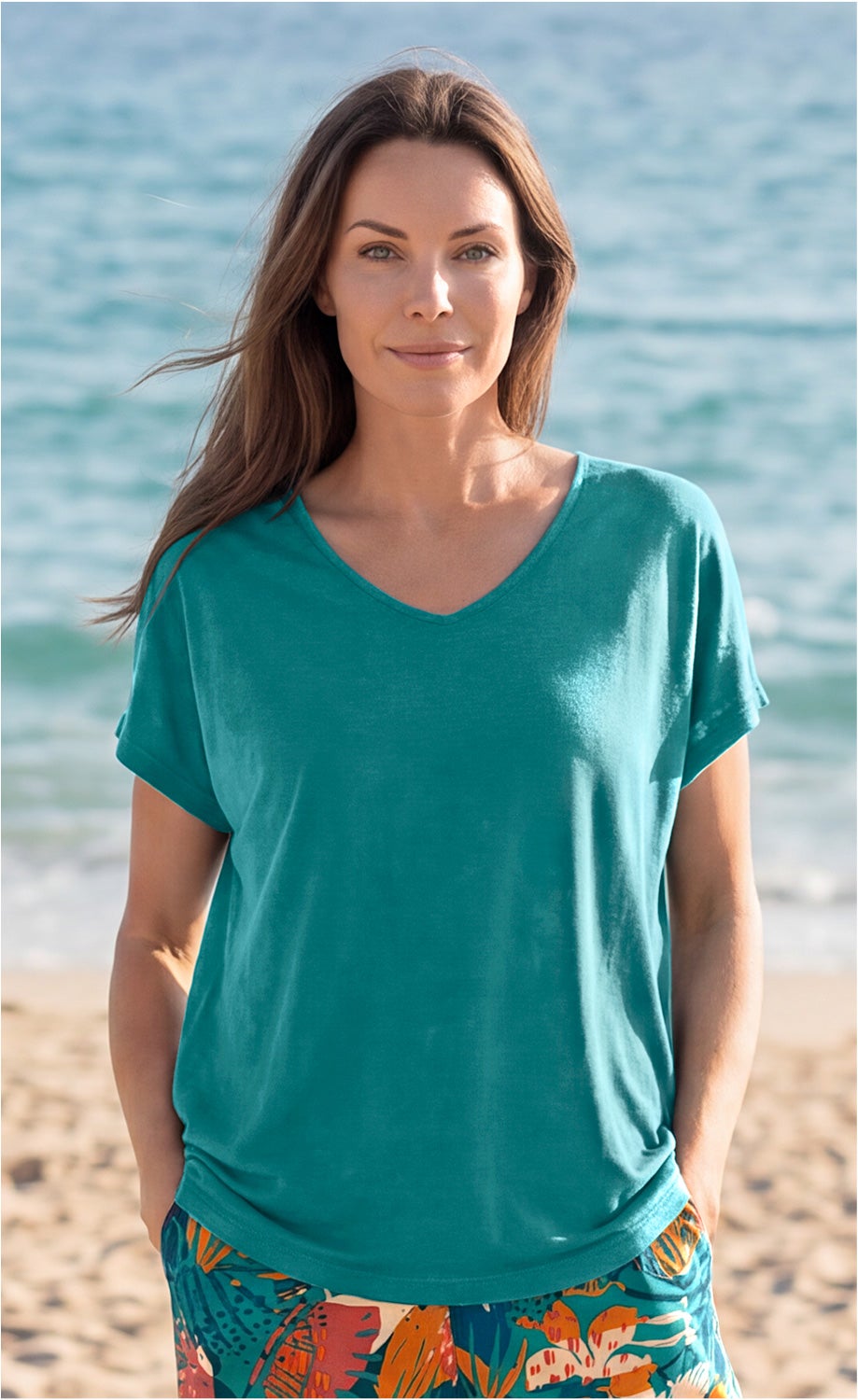 Viskose-Shirt