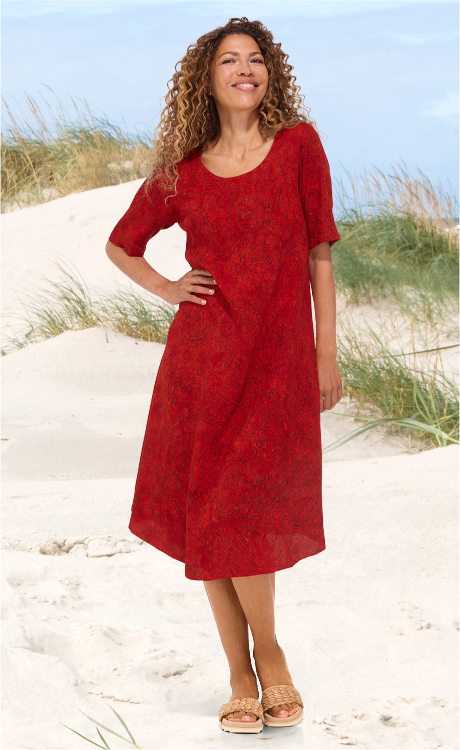 Viskose-Kleid