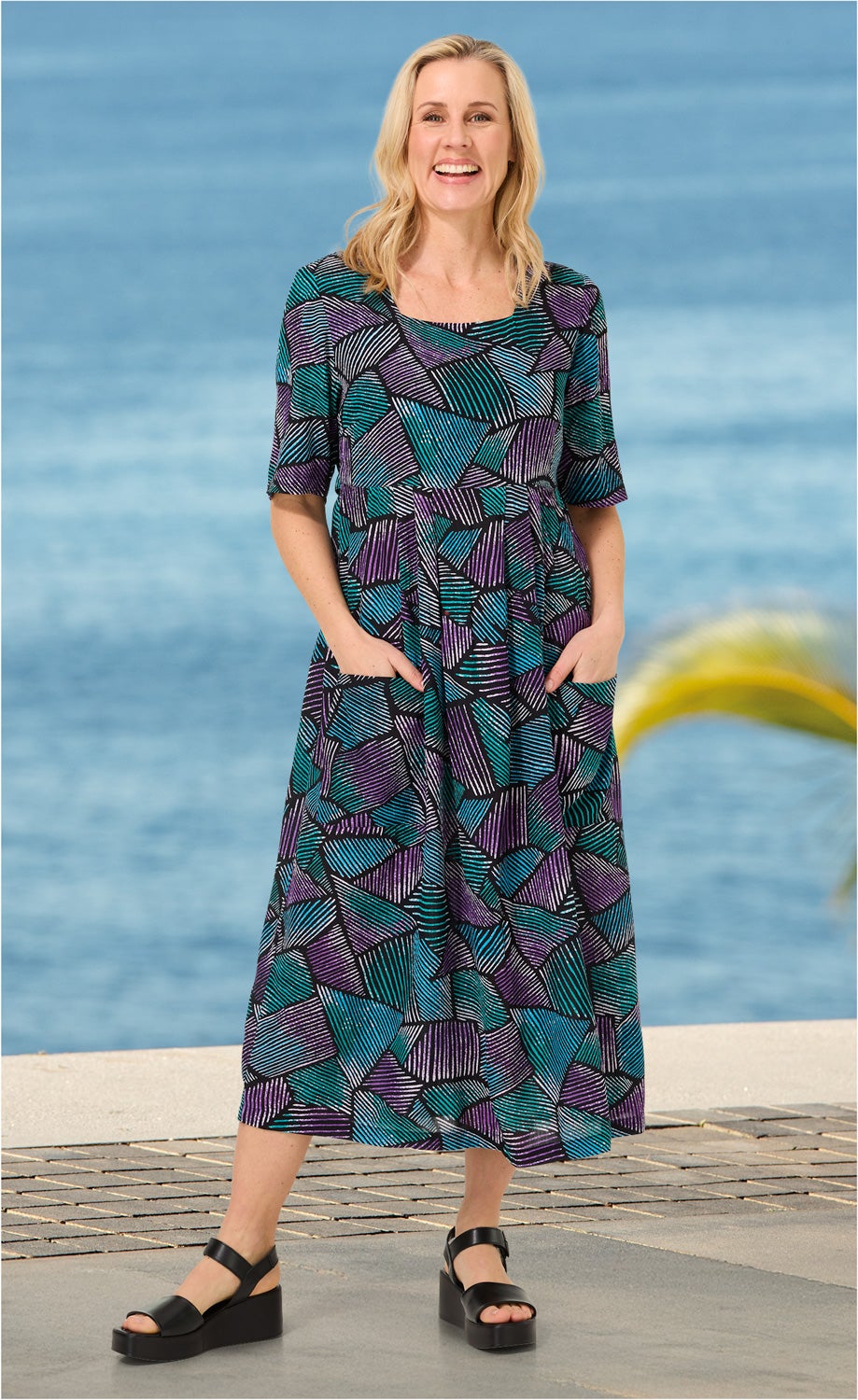 Viskose-Kleid
