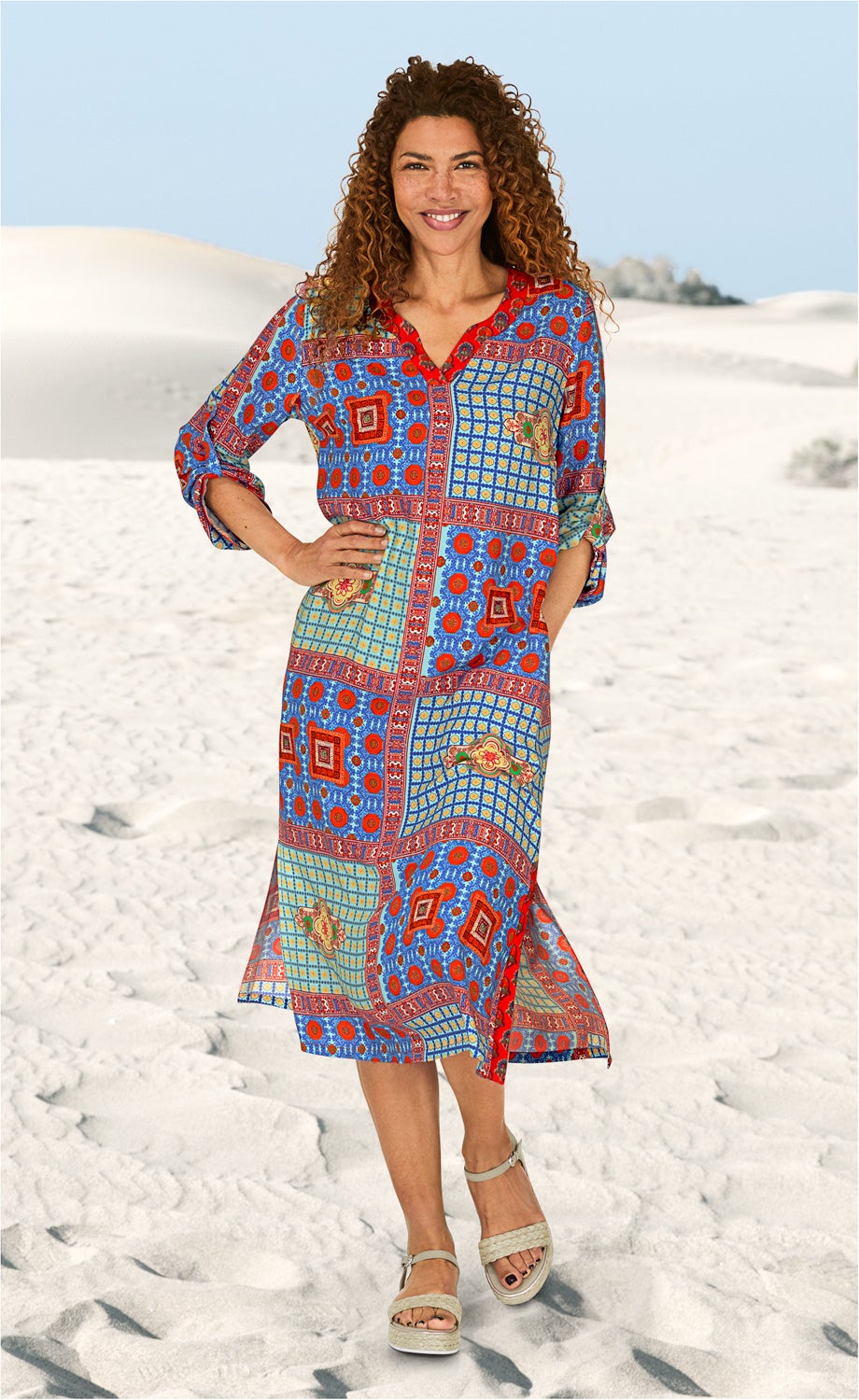 Viskose-Kleid