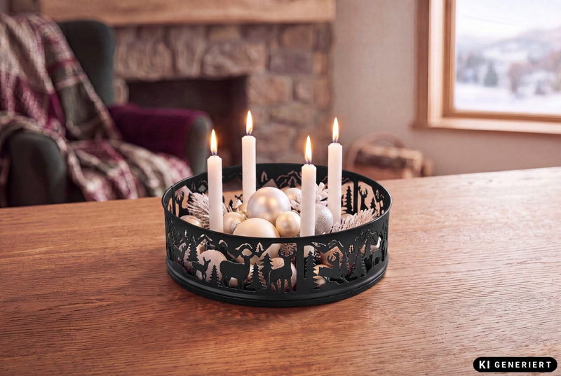 Adventskorb 8x25cm