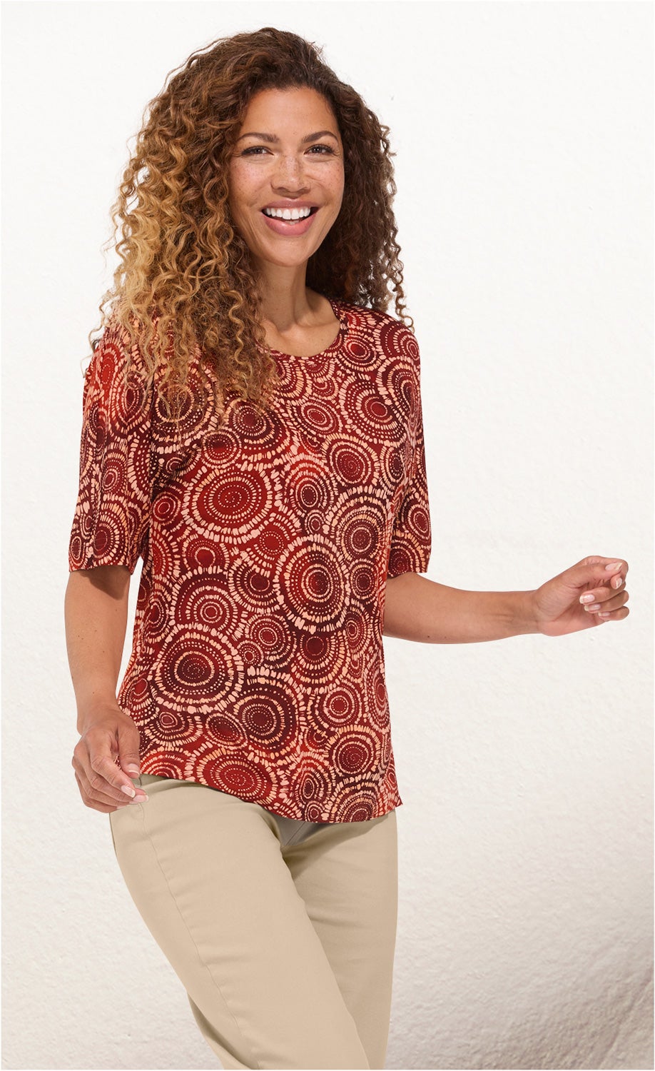 Viskose-Shirt